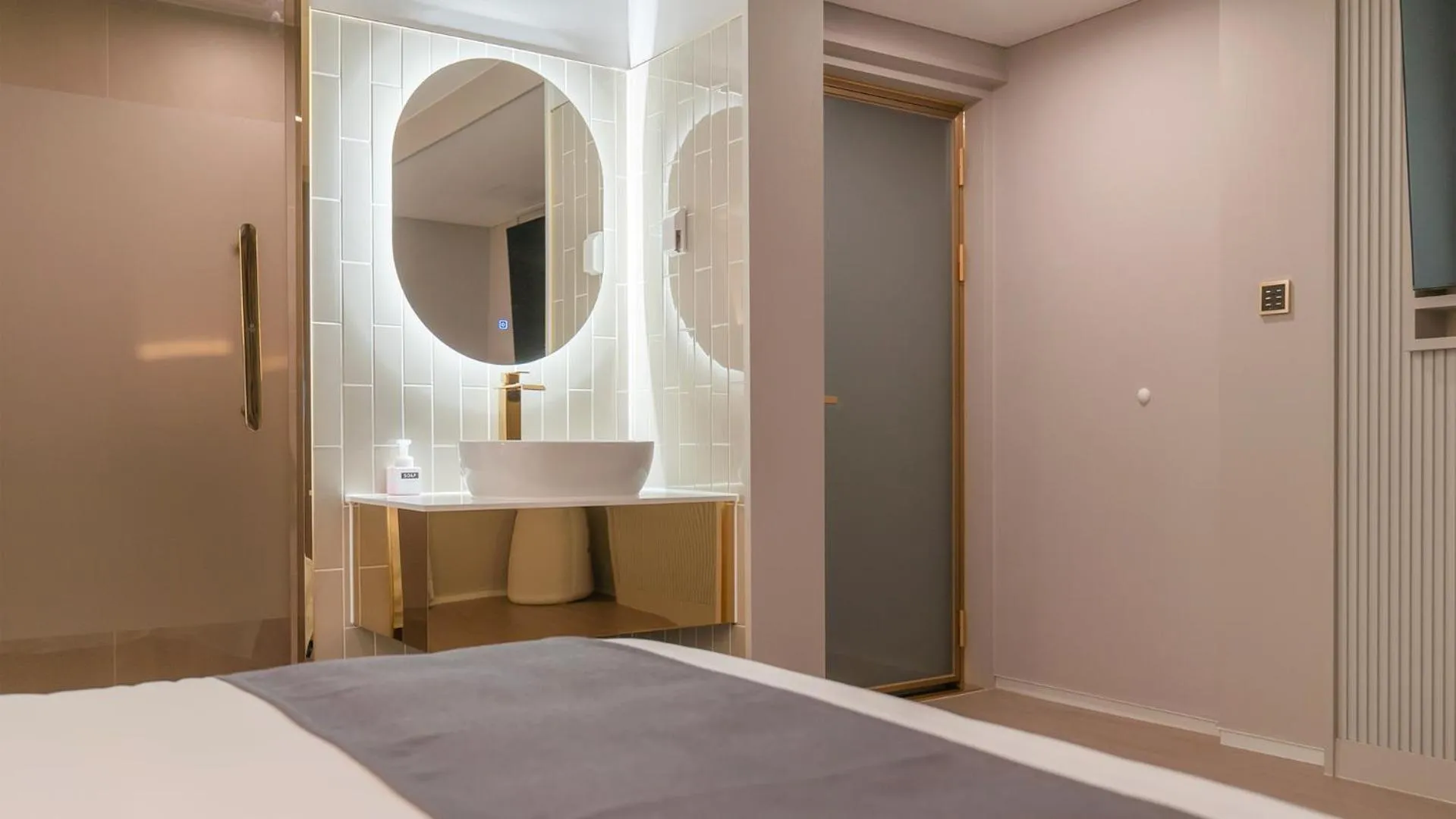 Bed in Denbasta Central Hotel Seomyeon