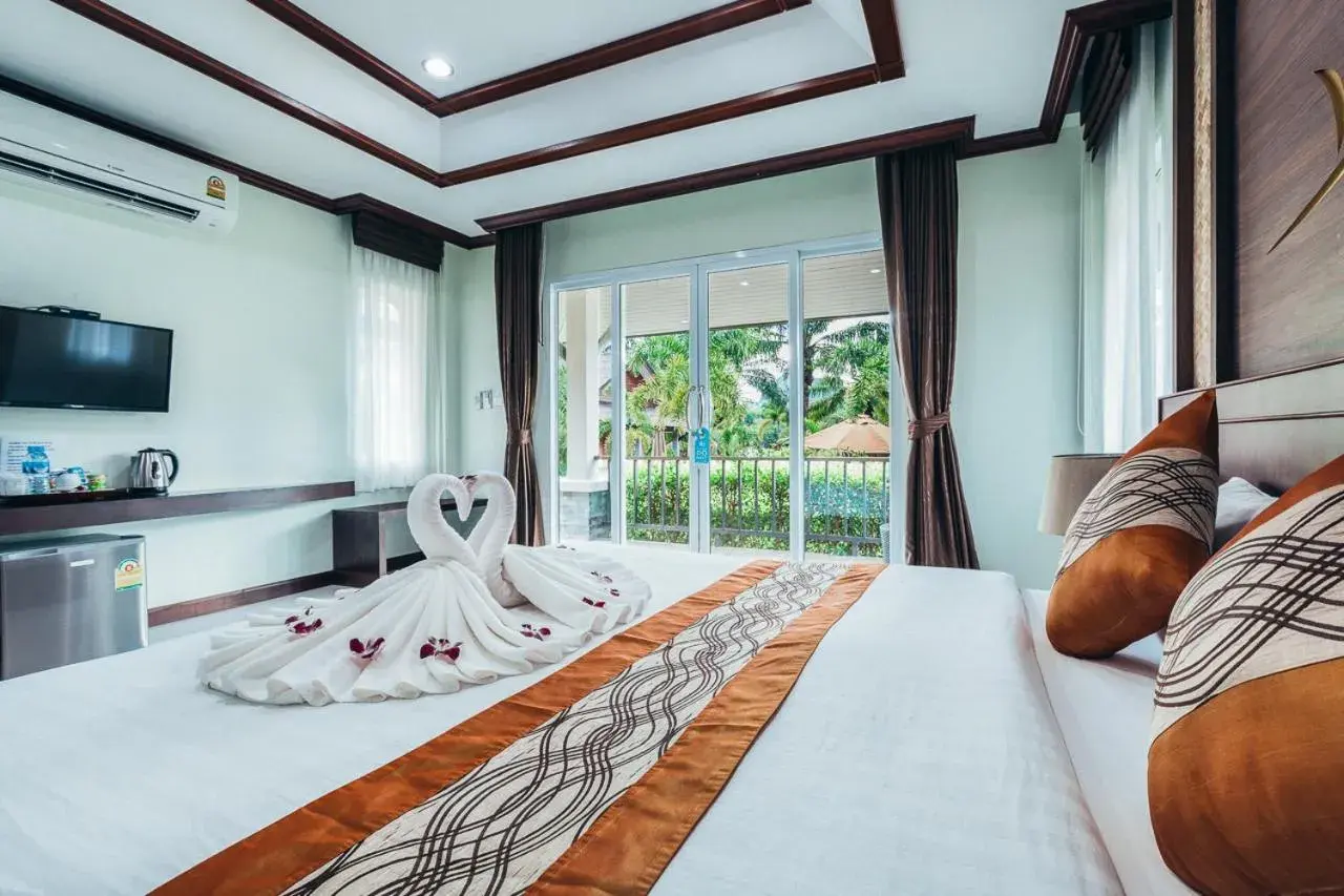 Deluxe Bungalow with Bathtub in Palm Kiri Aonang Resort Deluxe Bungalow with Bathtub in Palm Kiri Aonang Resort