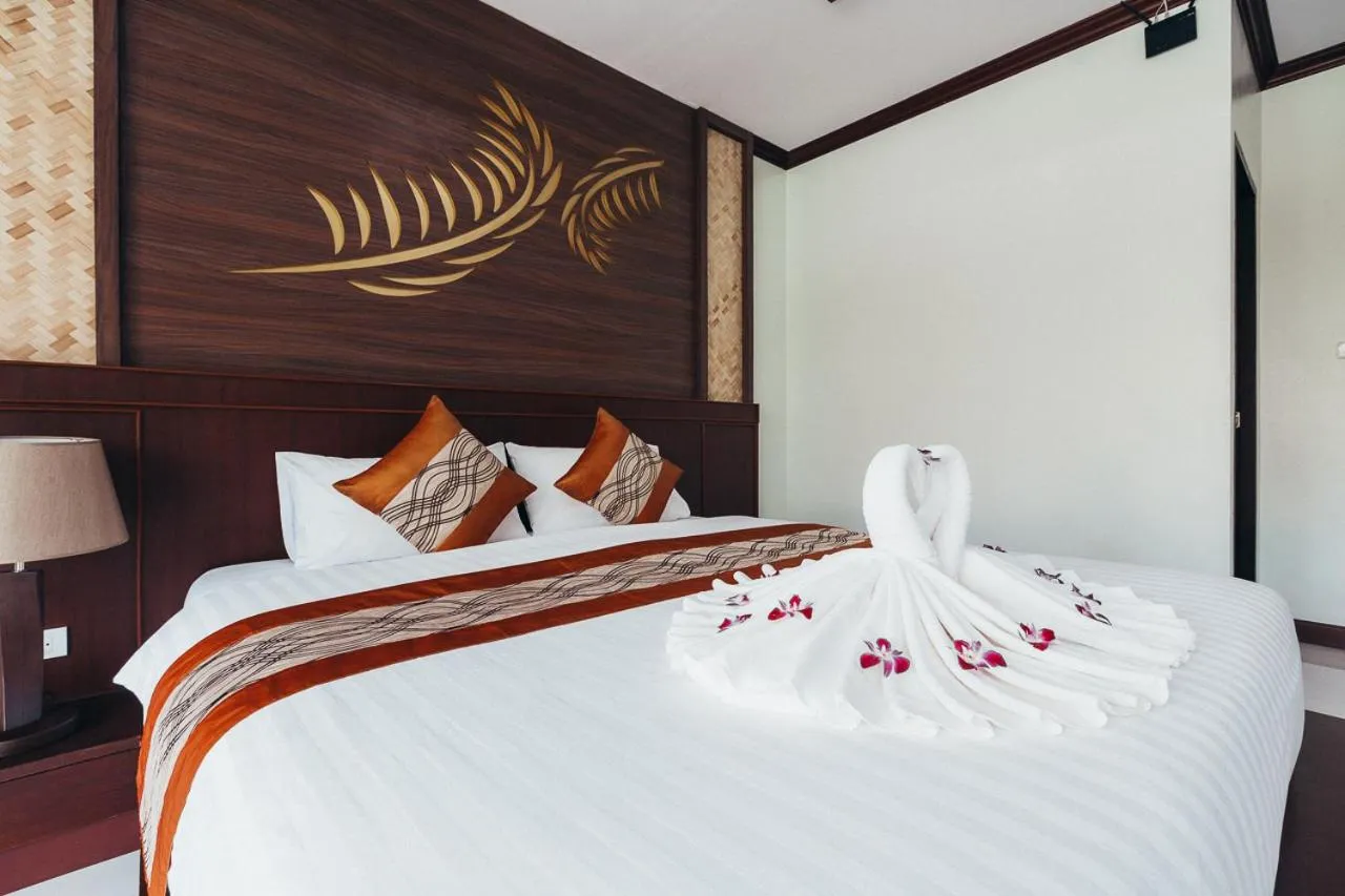 Bed in Palm Kiri Aonang Resort