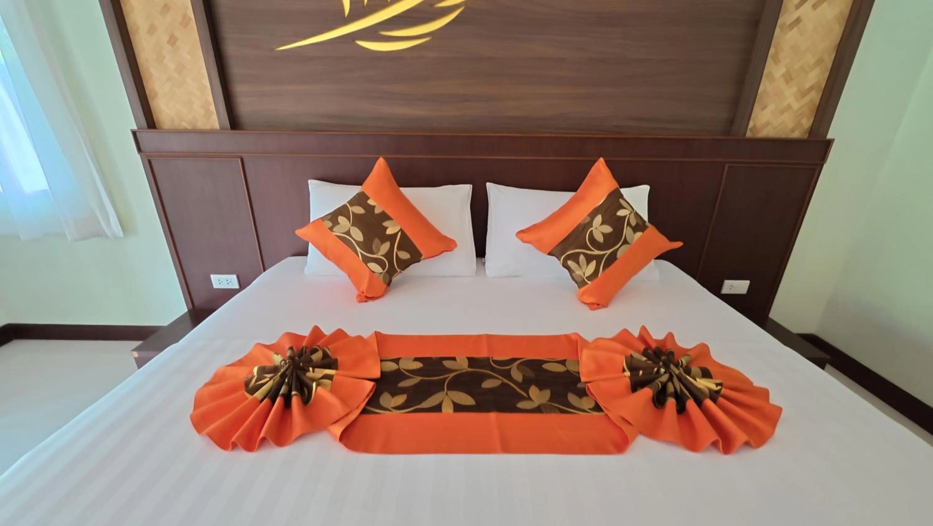 Bed in Palm Kiri Aonang Resort