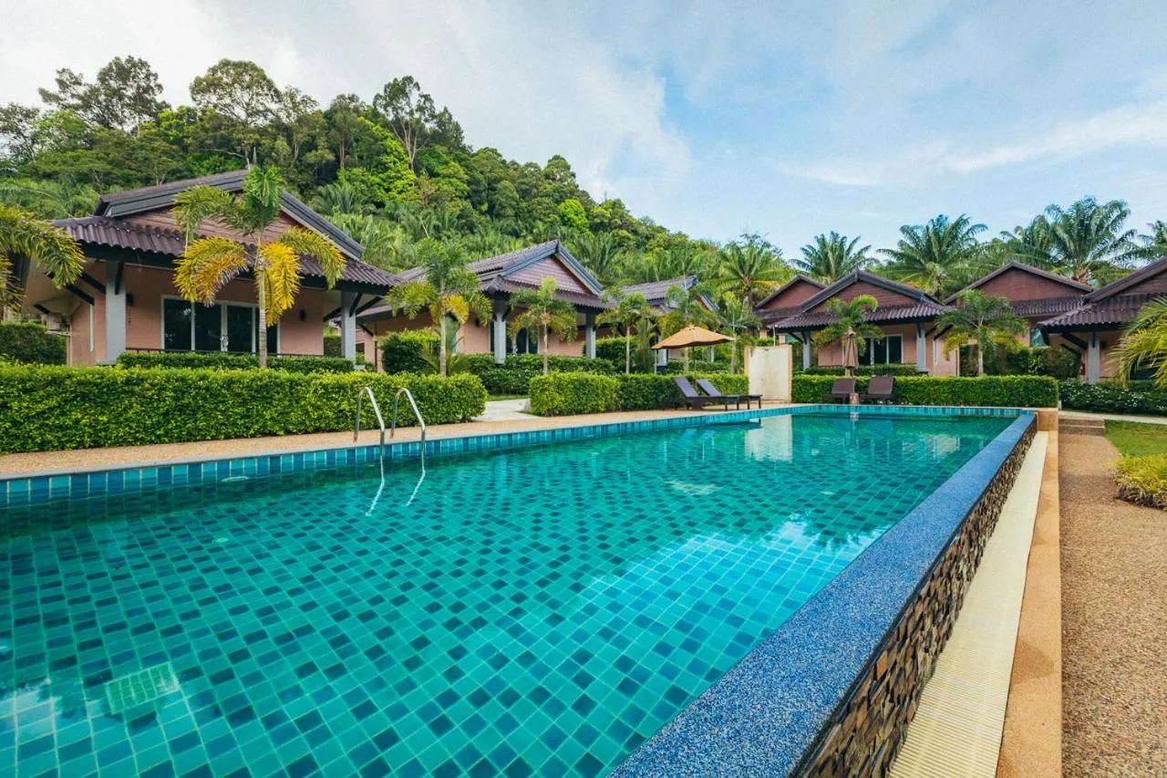 Pool view in Palm Kiri Aonang Resort