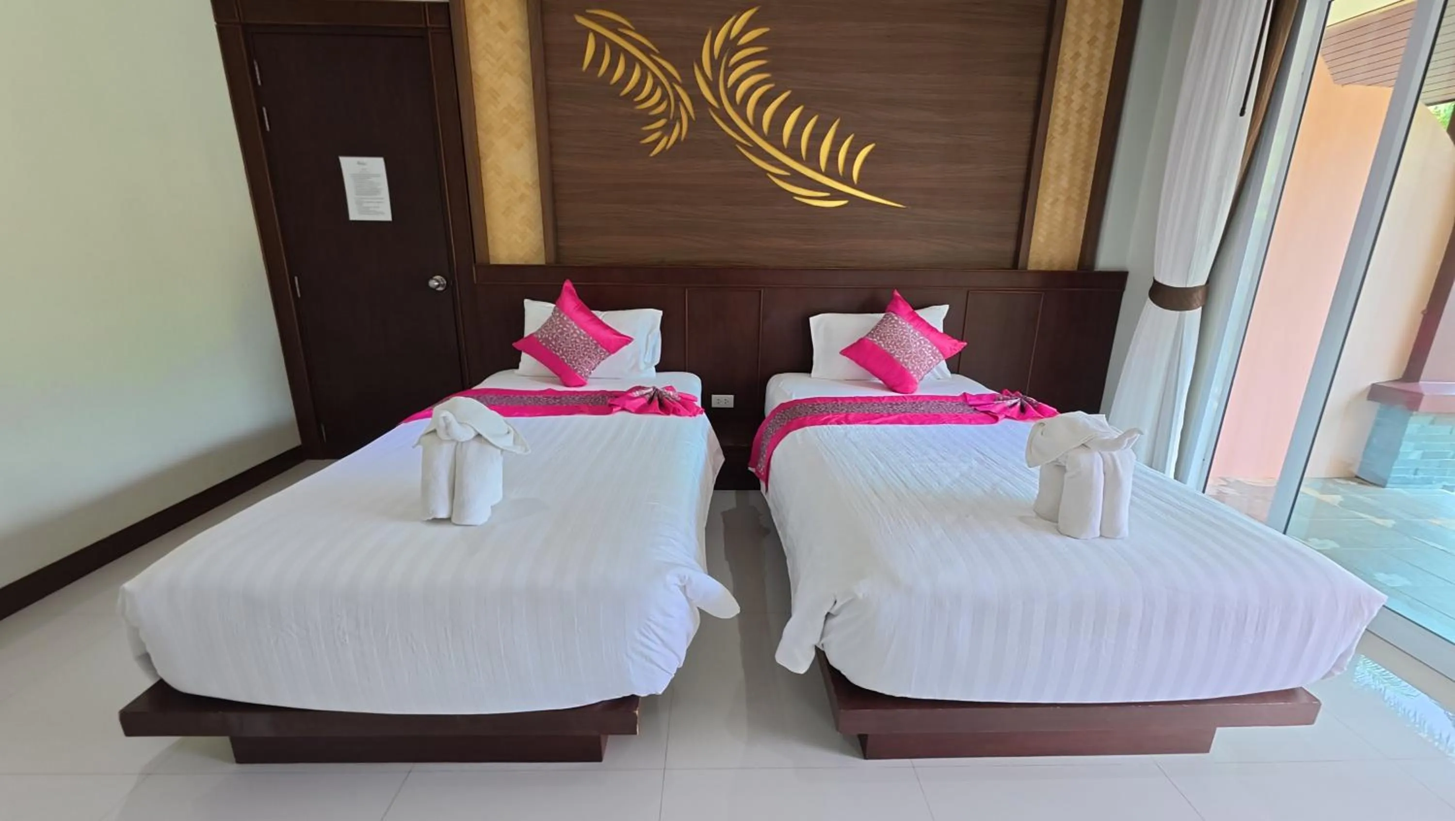 Bedroom, Bed in Palm Kiri Aonang Resort