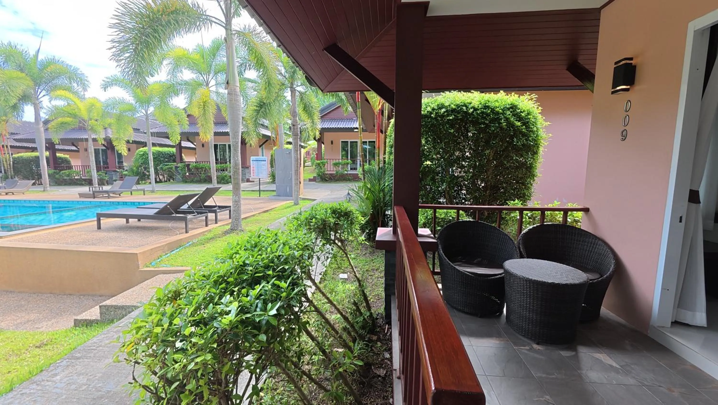 Balcony/Terrace in Palm Kiri Aonang Resort