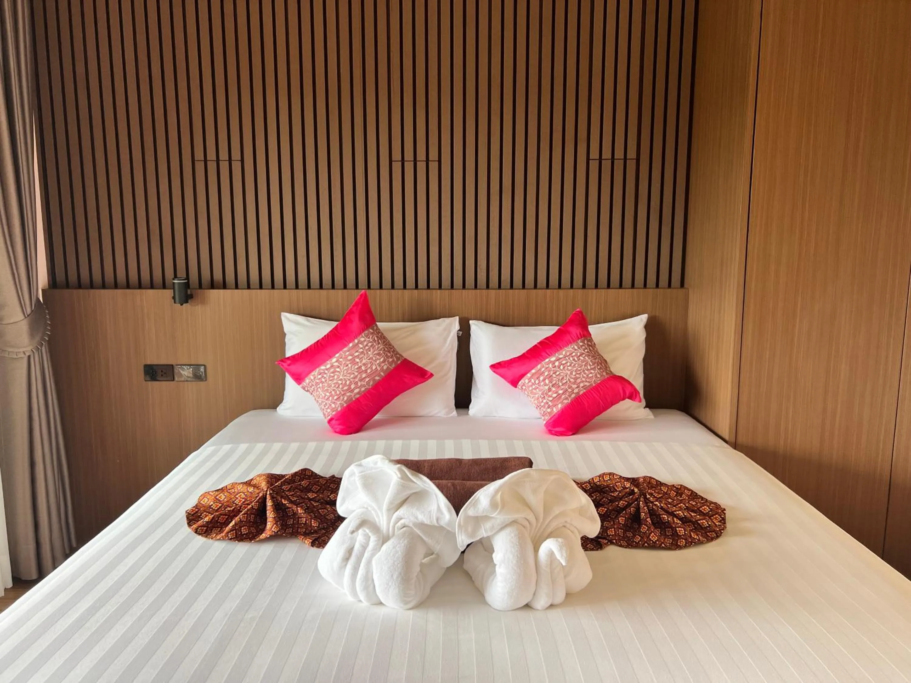 Bed in Palm Kiri Aonang Resort