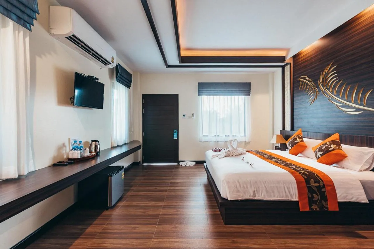 Bed in Palm Kiri Aonang Resort