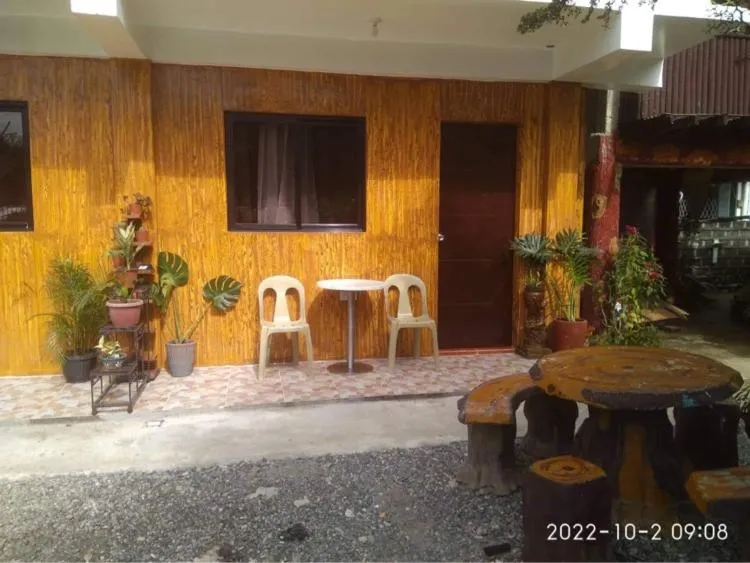 Patio in Alona's Traditional Filipino Home near 100 Islands Wharf