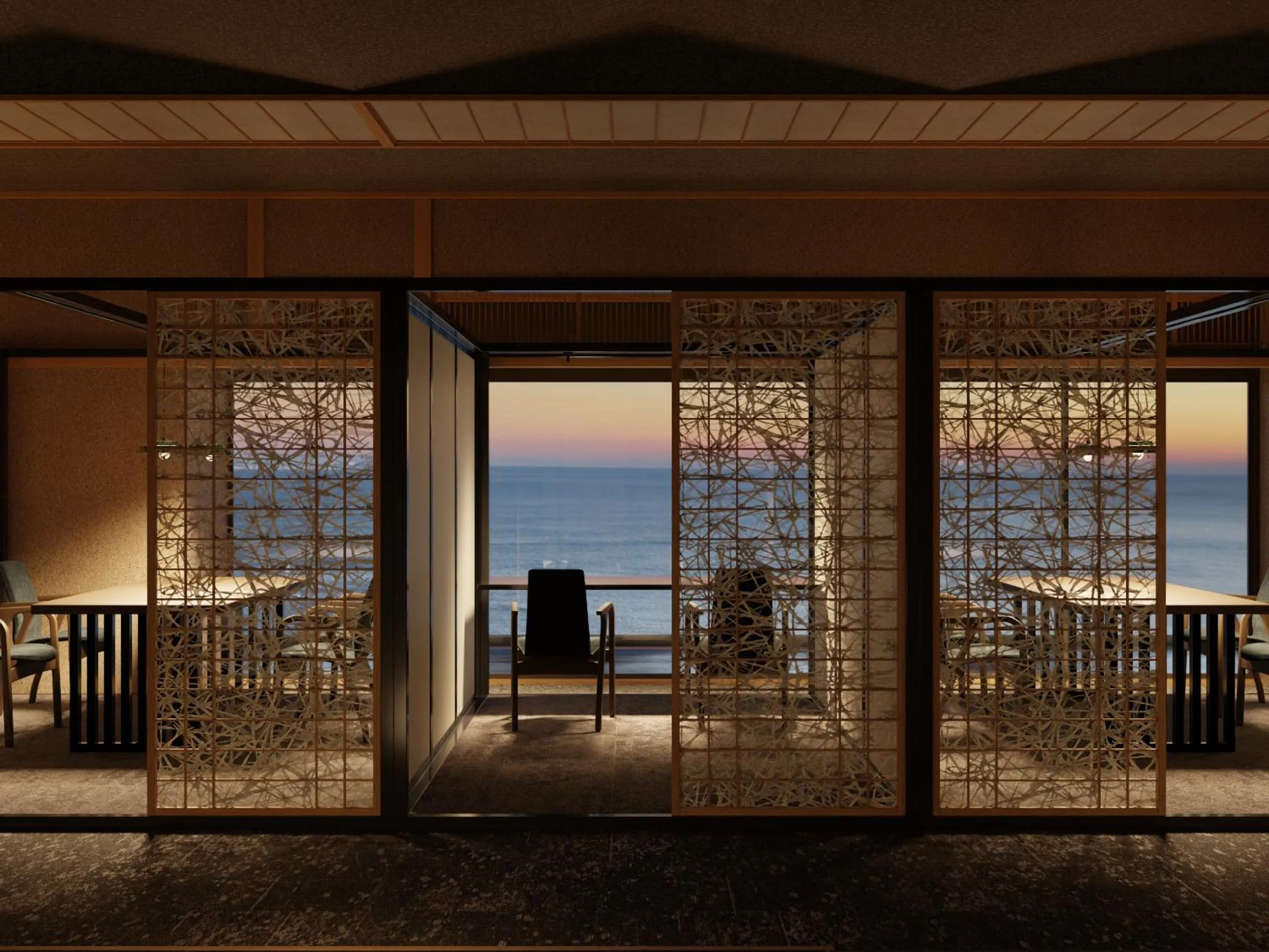 Restaurant/places to eat in IZU RETREAT by Onko Chishin