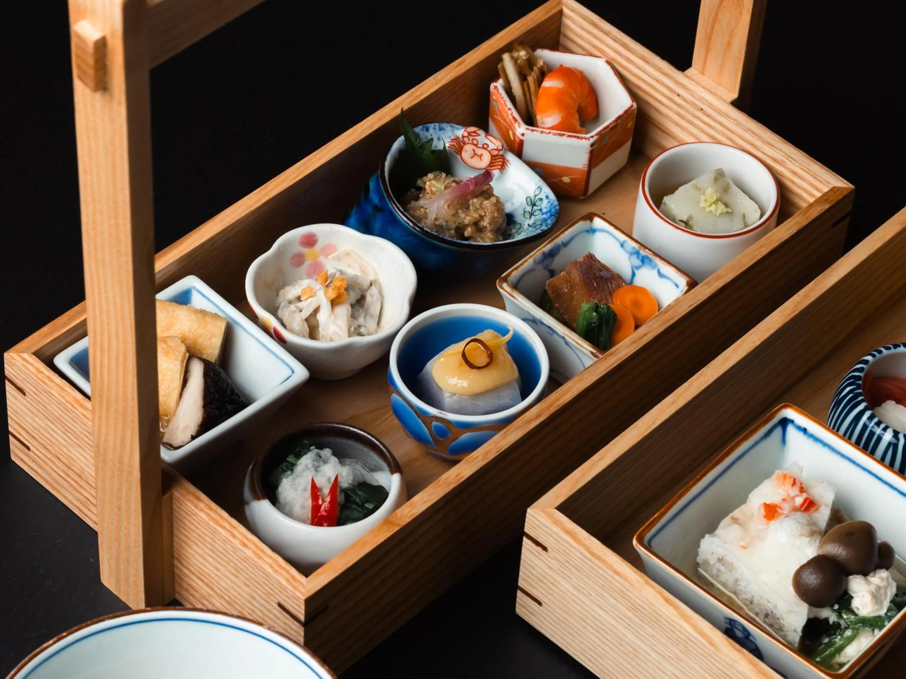 Food close-up in IZU RETREAT by Onko Chishin