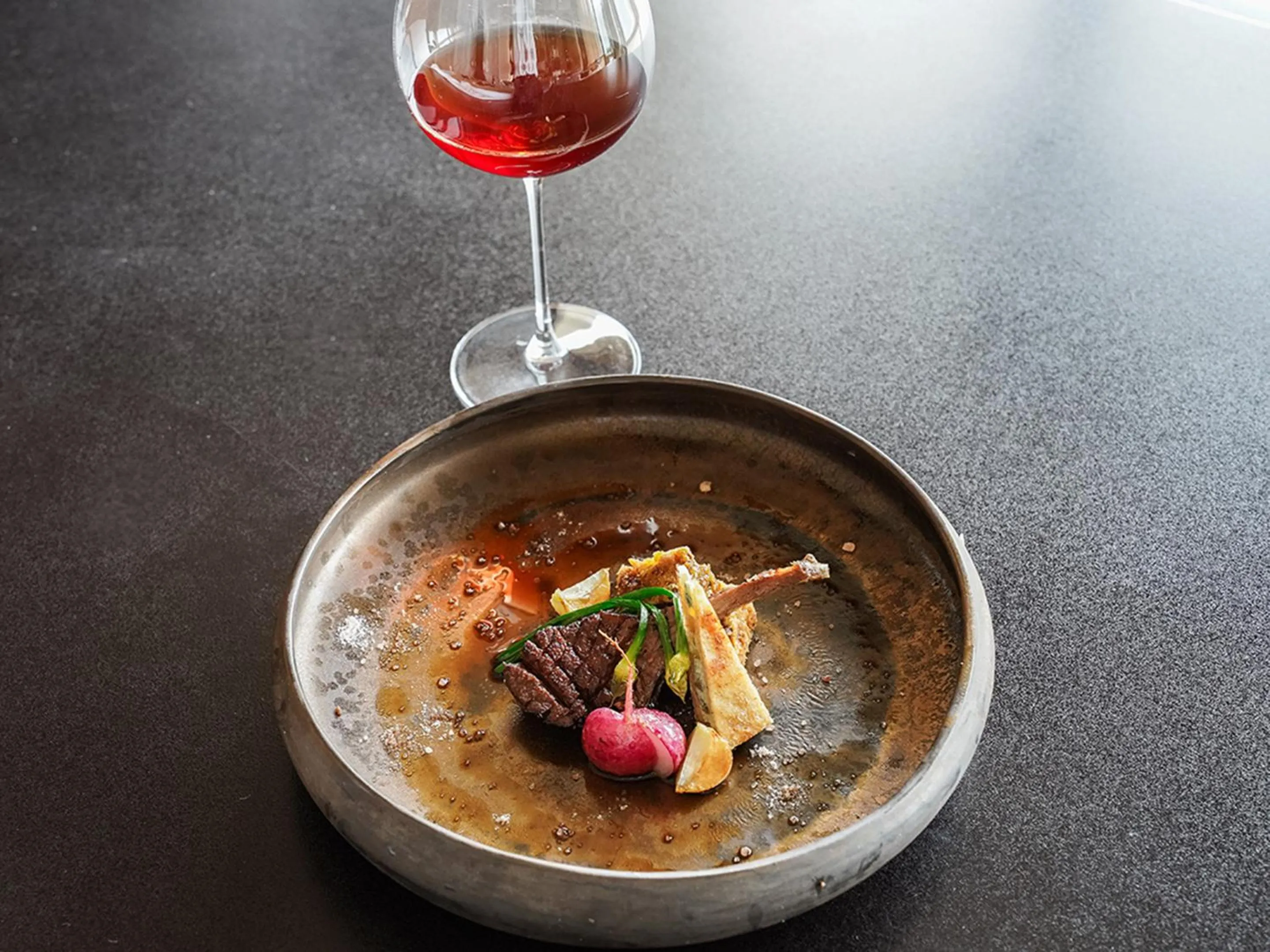 Food close-up in IZU RETREAT by Onko Chishin