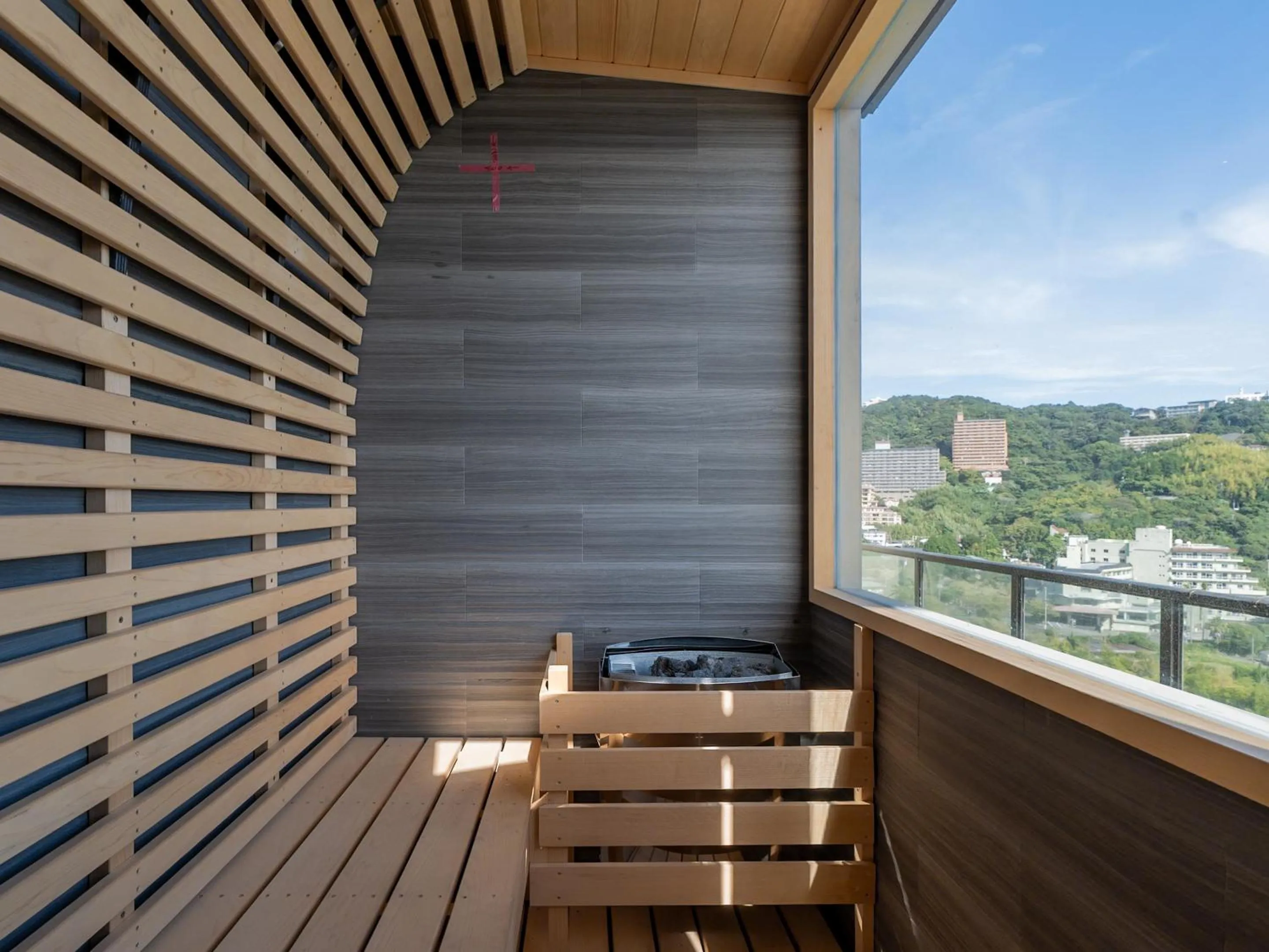 Sauna in IZU RETREAT by Onko Chishin