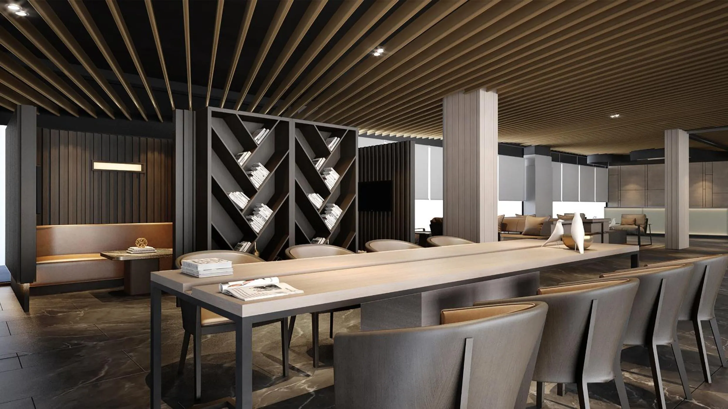 Lounge or bar in AC Hotel by Marriott Puchong