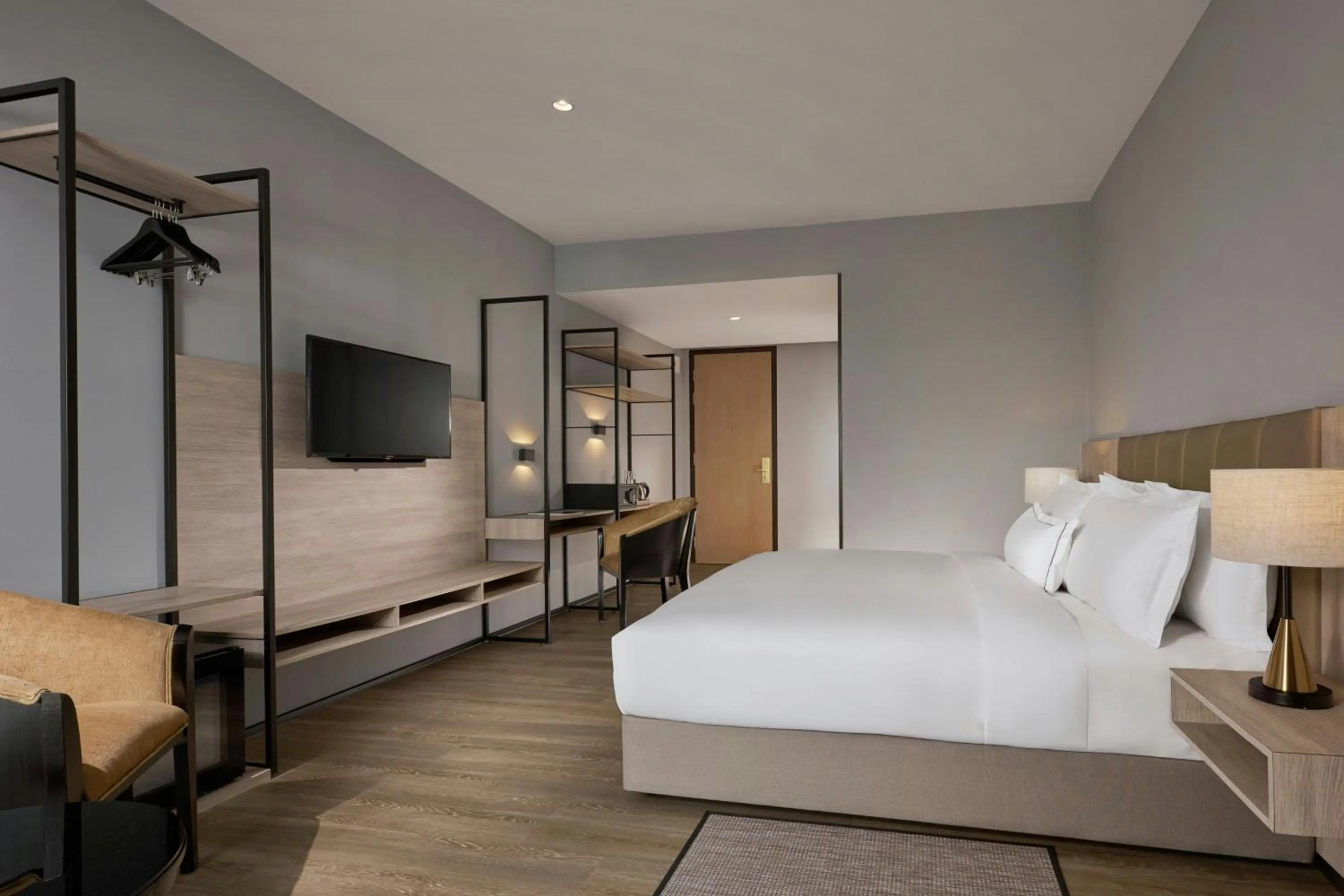 Bedroom, Bed in AC Hotel by Marriott Puchong