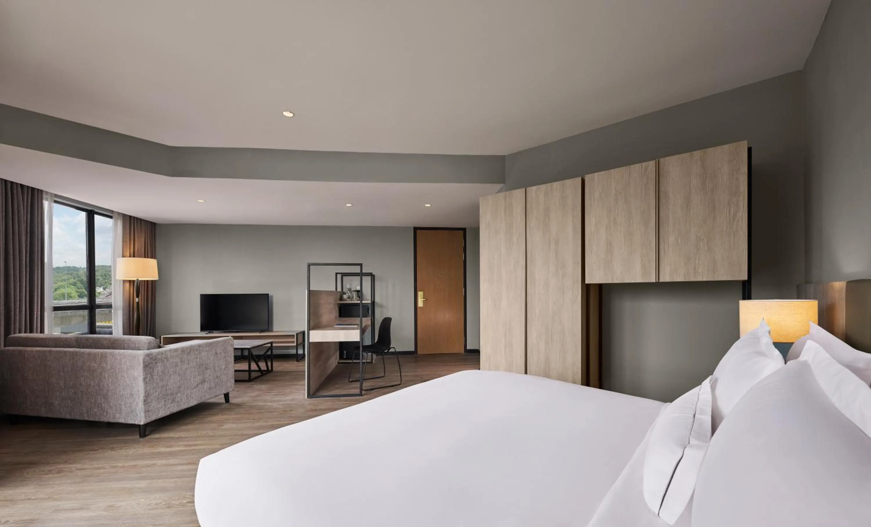 Bed in AC Hotel by Marriott Puchong