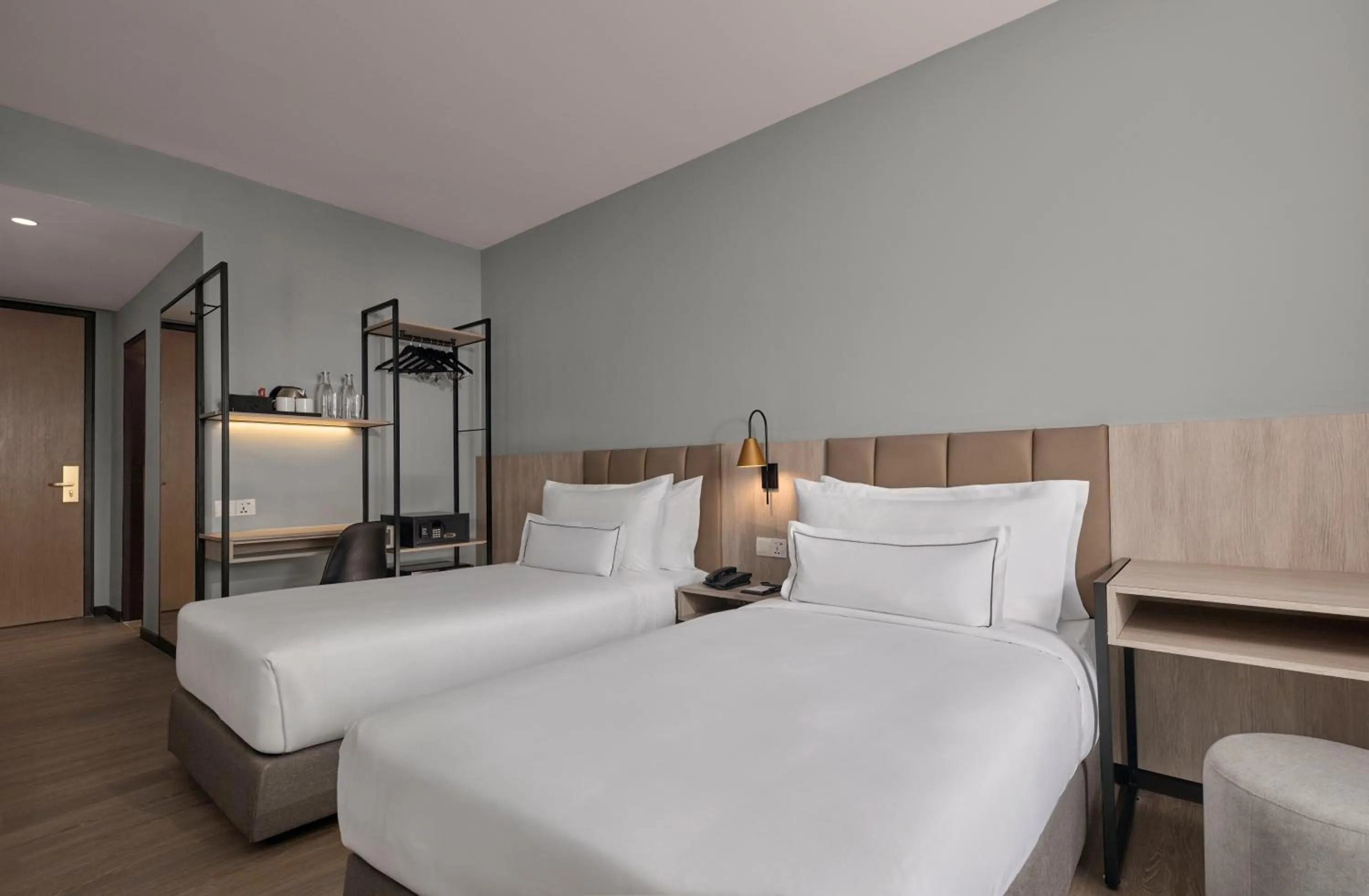 Bed in AC Hotel by Marriott Puchong