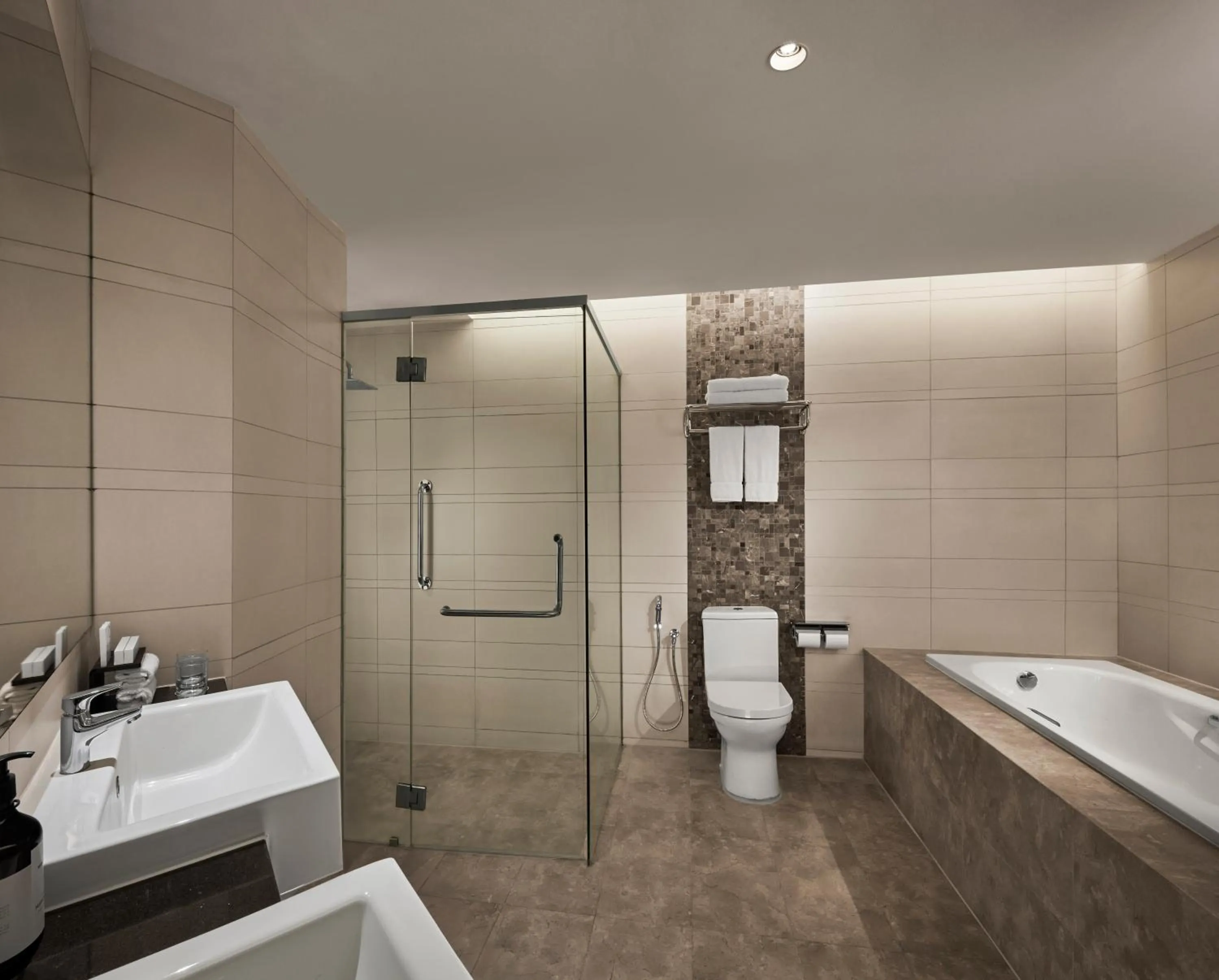 Shower in AC Hotel by Marriott Puchong