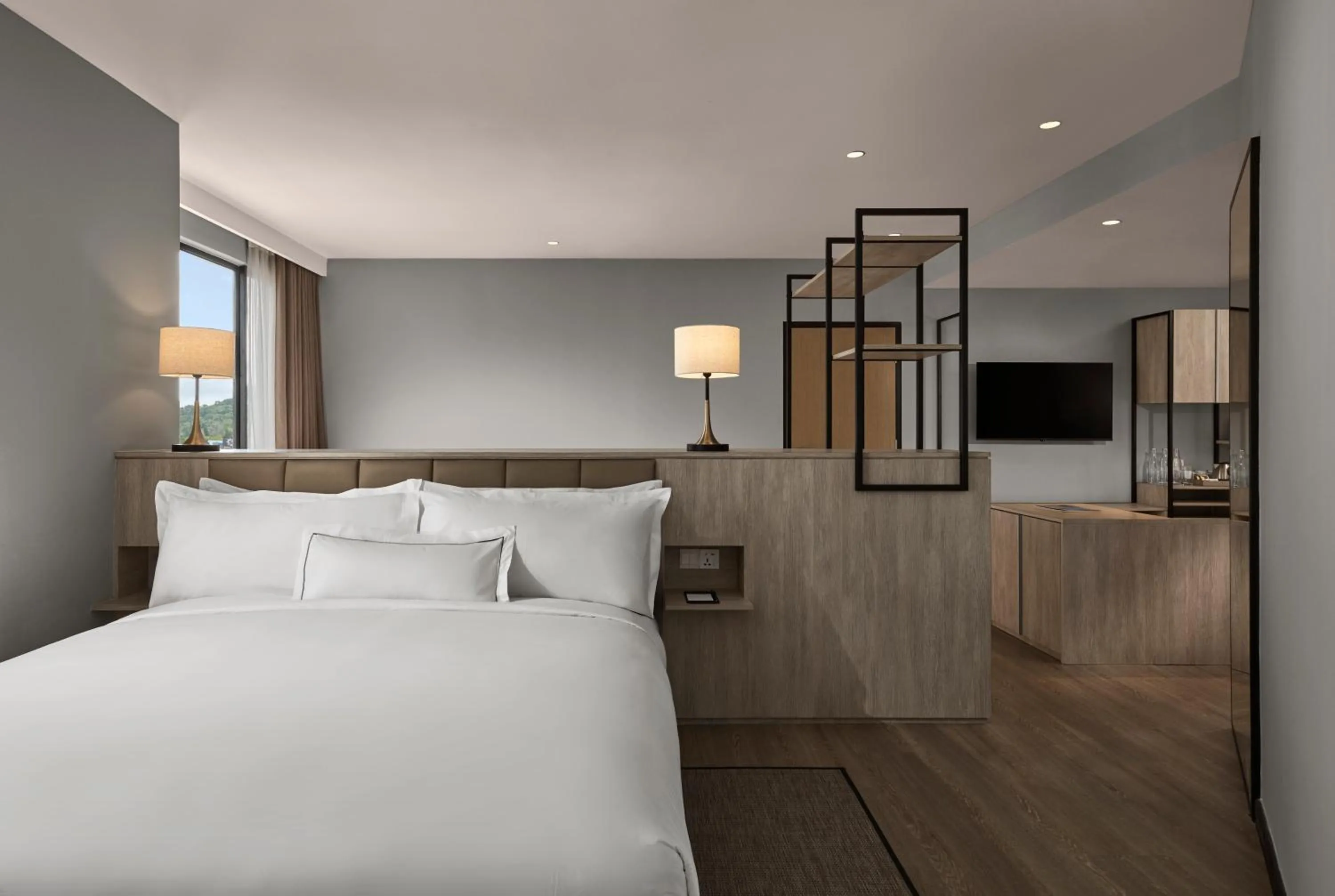 Photo of the whole room, Bed in AC Hotel by Marriott Puchong