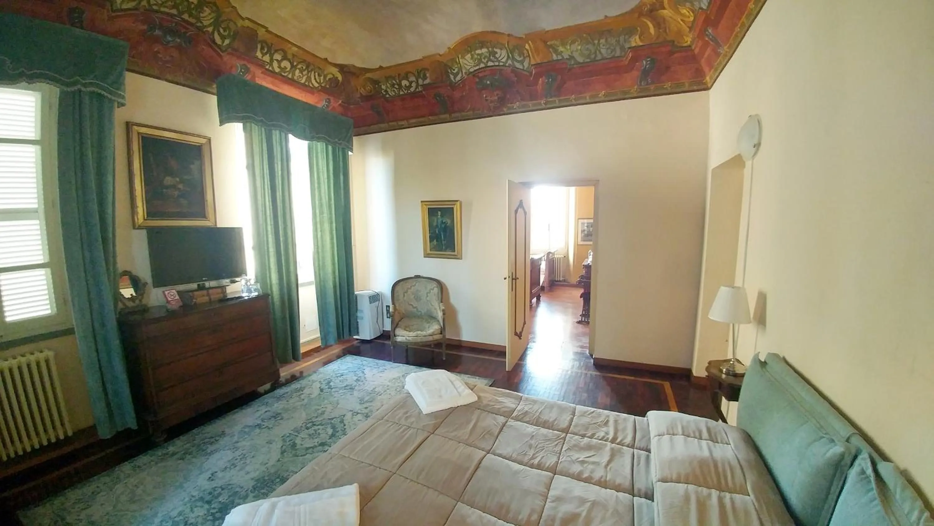 Garden, Bed in Bresbot B&B