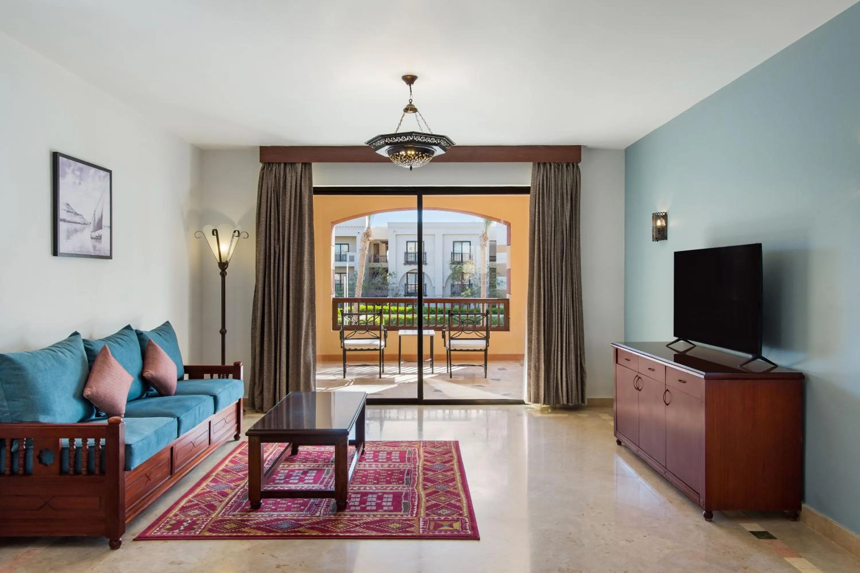 Living room in Marina Resort Port Ghalib, a member of Radisson Individuals