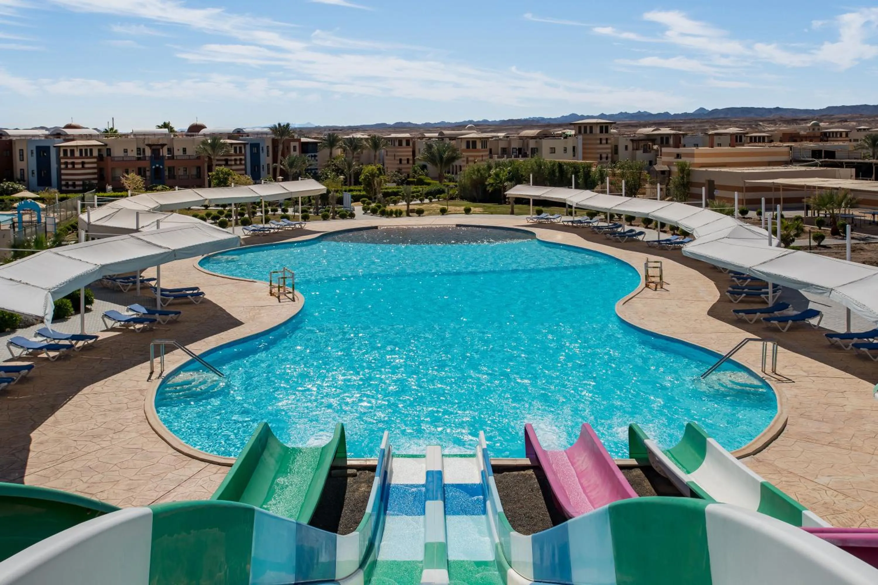 Pool view in Marina Resort Port Ghalib, a member of Radisson Individuals