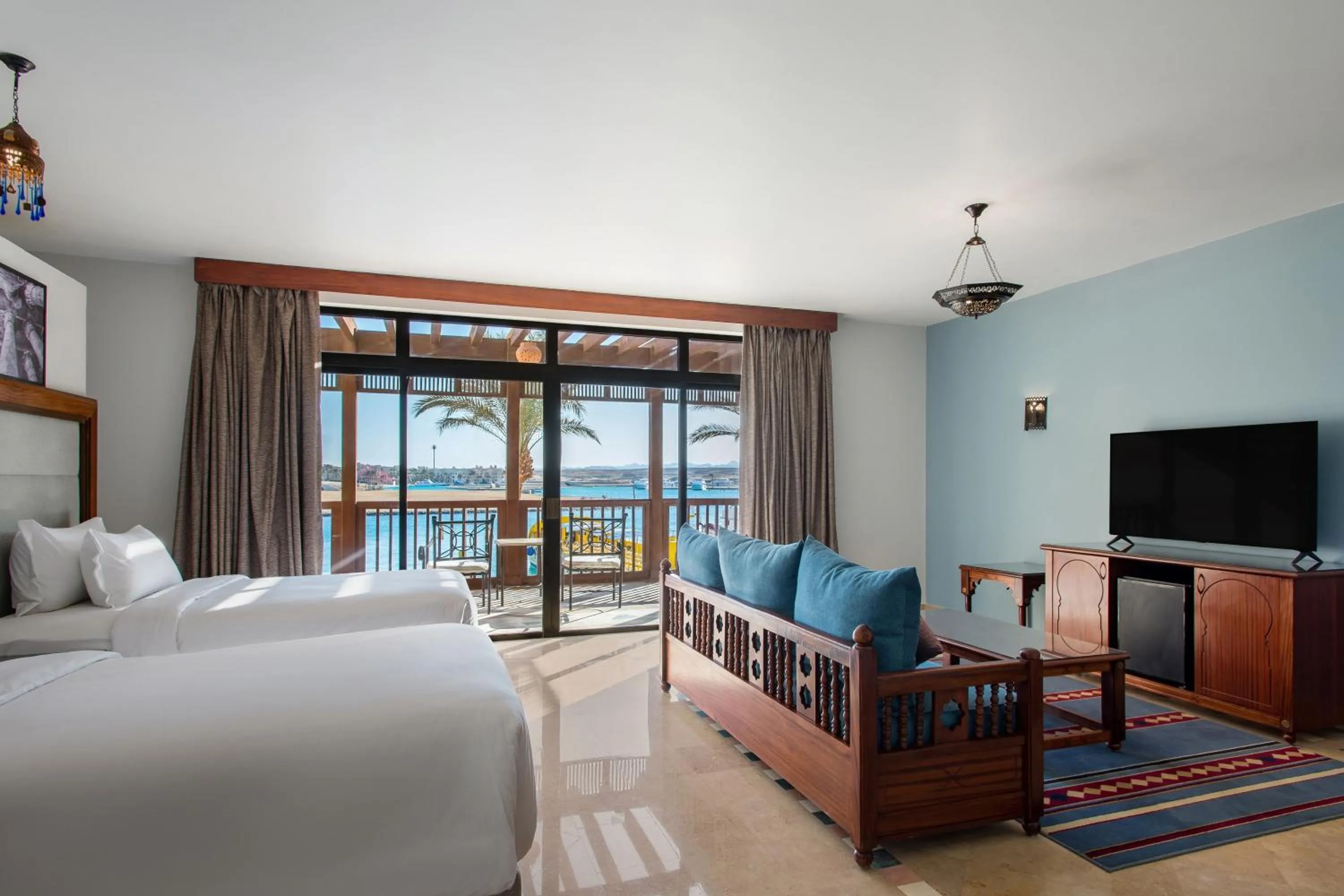 TV and multimedia, Bed in Marina Resort Port Ghalib, a member of Radisson Individuals