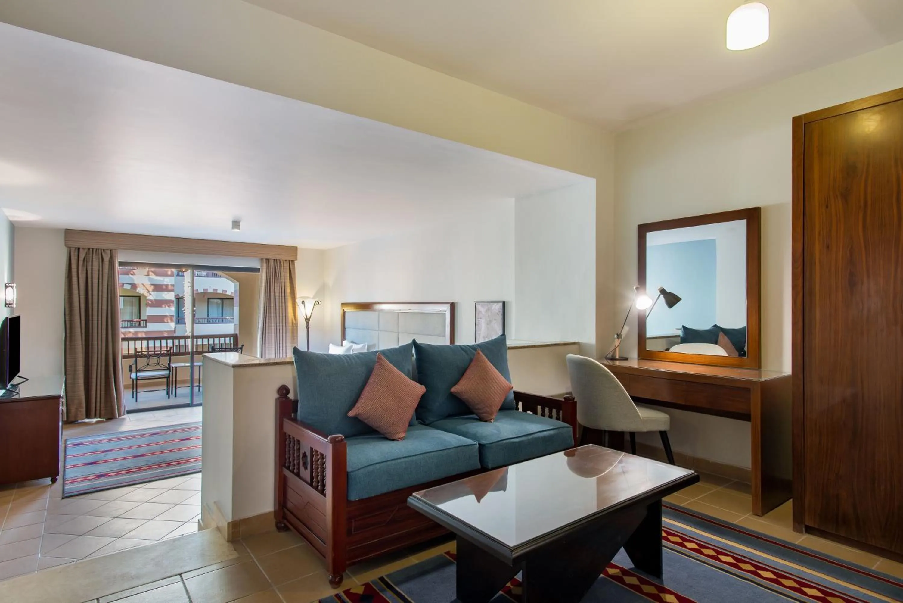 Living room in Marina Resort Port Ghalib, a member of Radisson Individuals