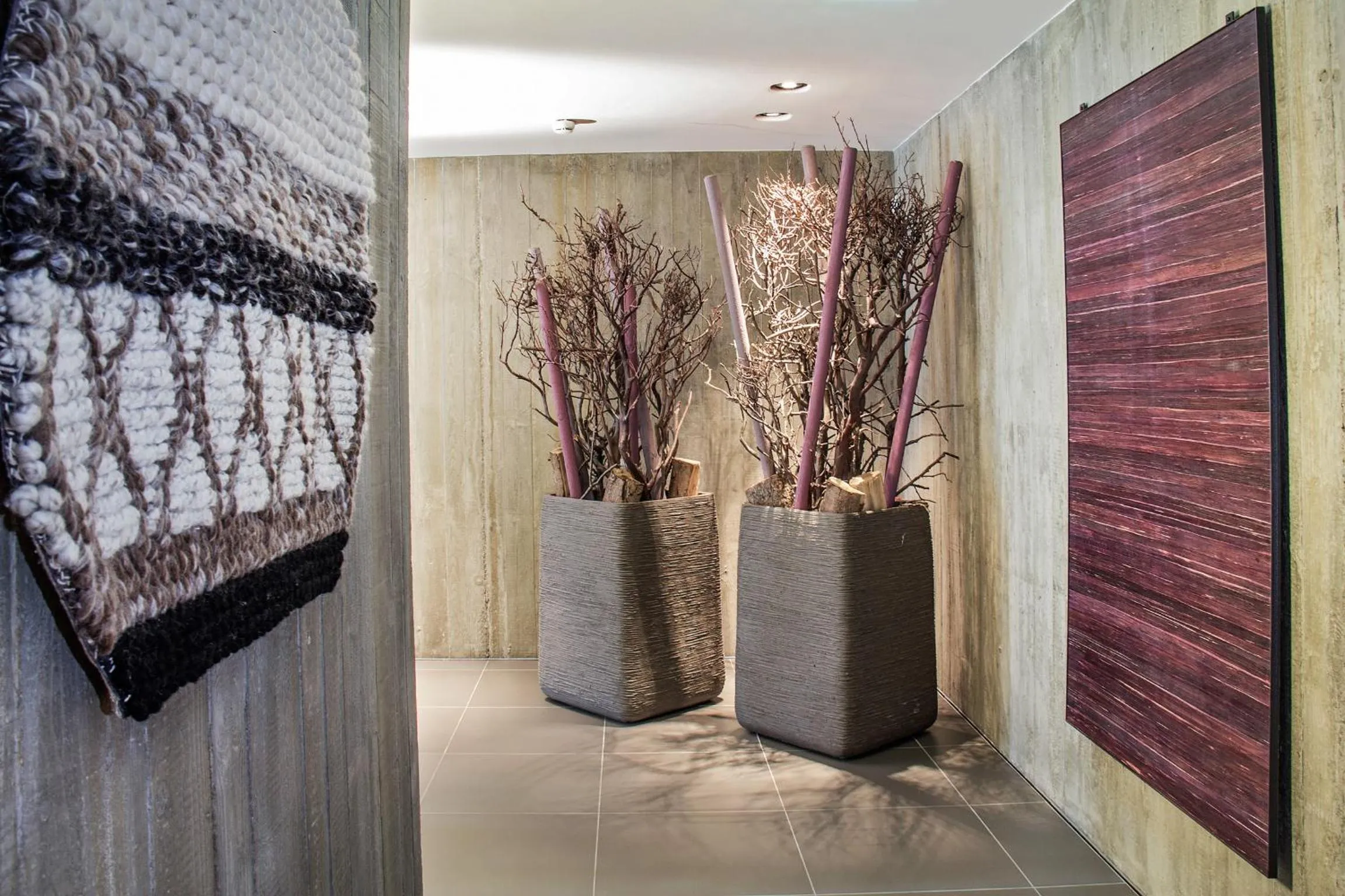 Decorative detail in Senses Violett Suites - Adults Only