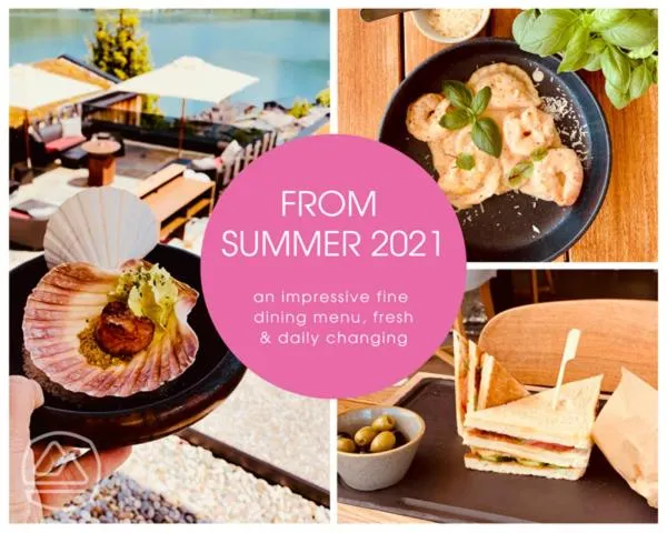 Restaurant/places to eat in Senses Violett Suites - Adults Only