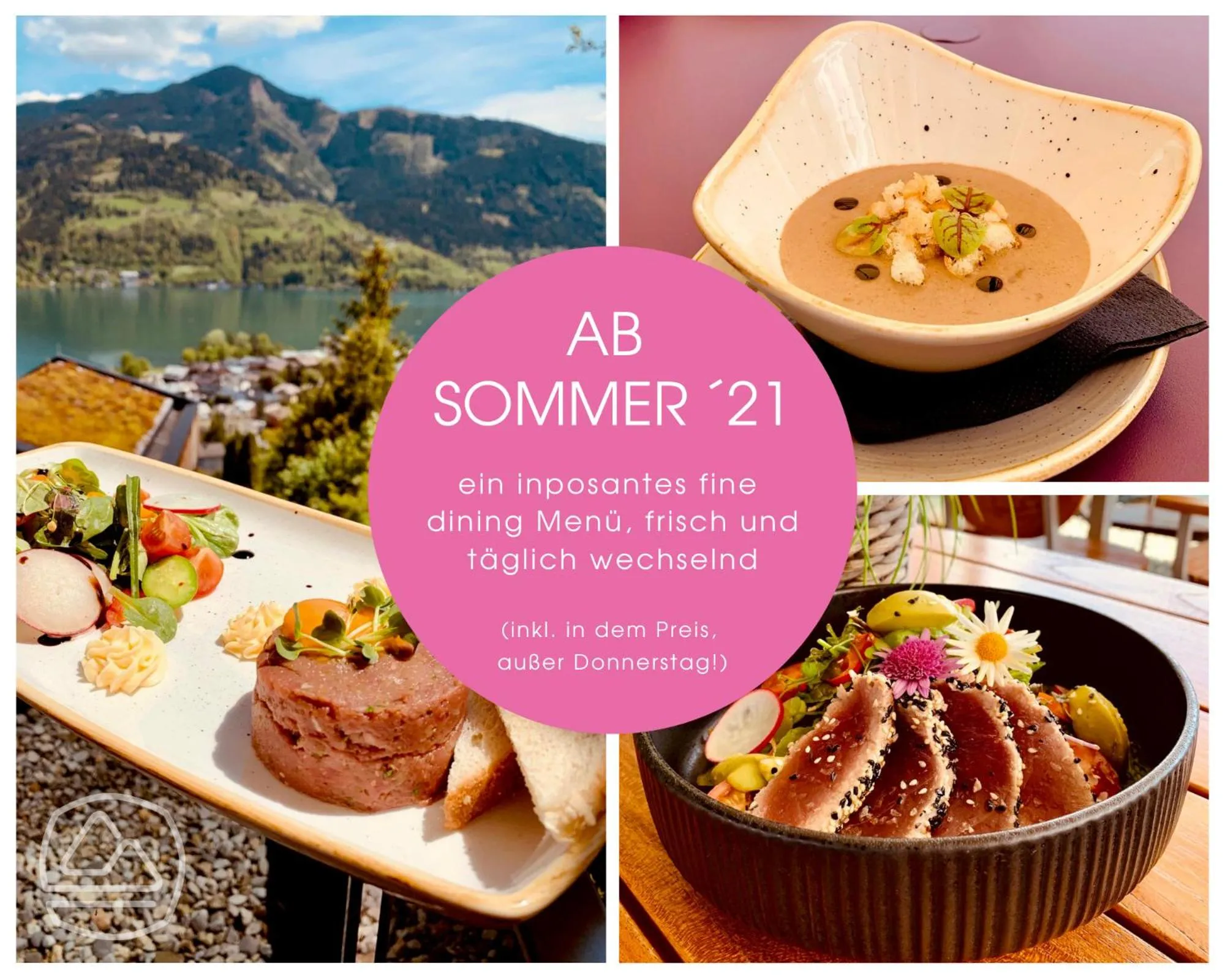 Restaurant/places to eat in Senses Violett Suites - Adults Only