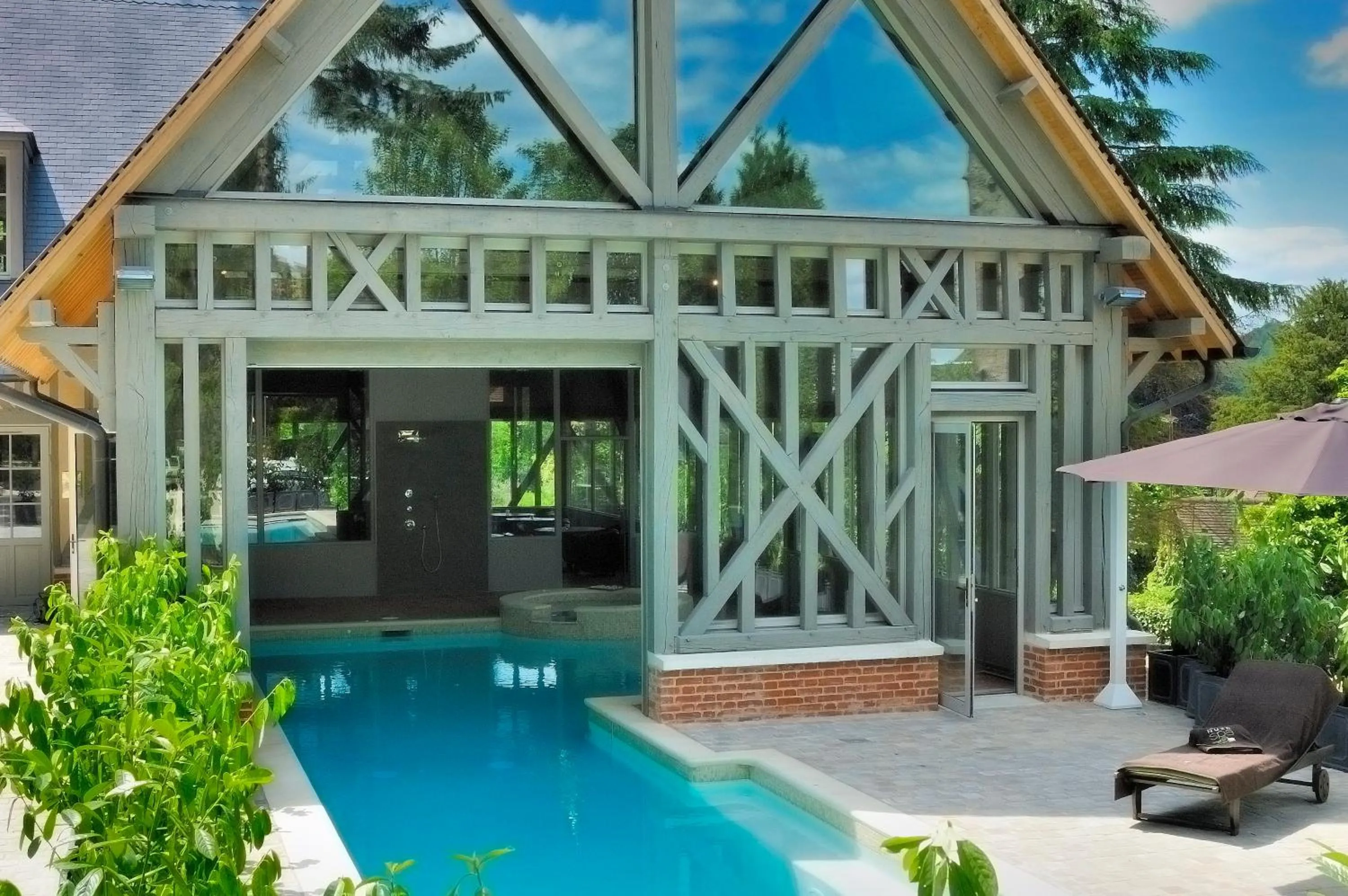 Spa and wellness centre/facilities in Hôtel La Licorne & Spa