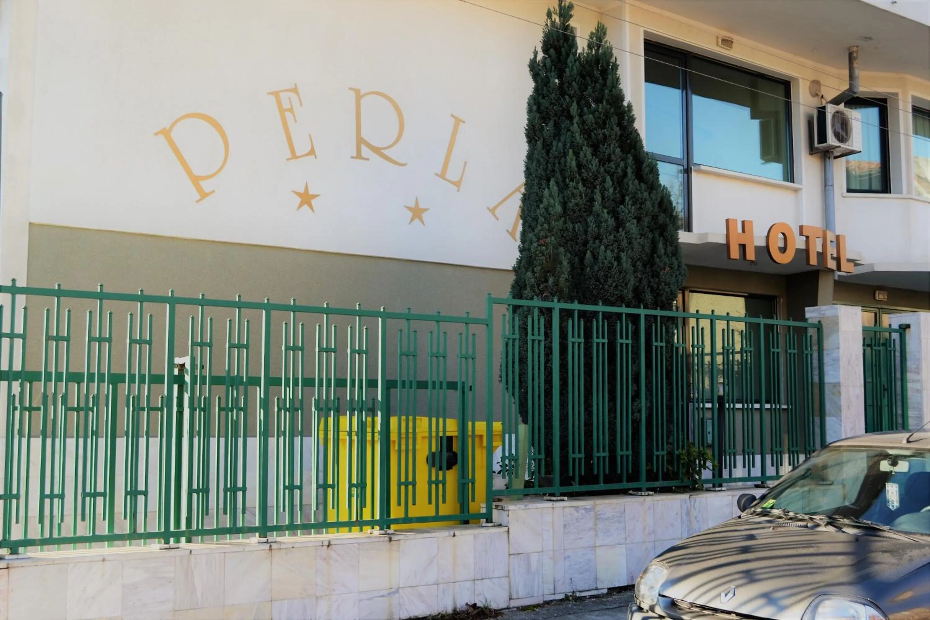 Property building in Hotel Perla