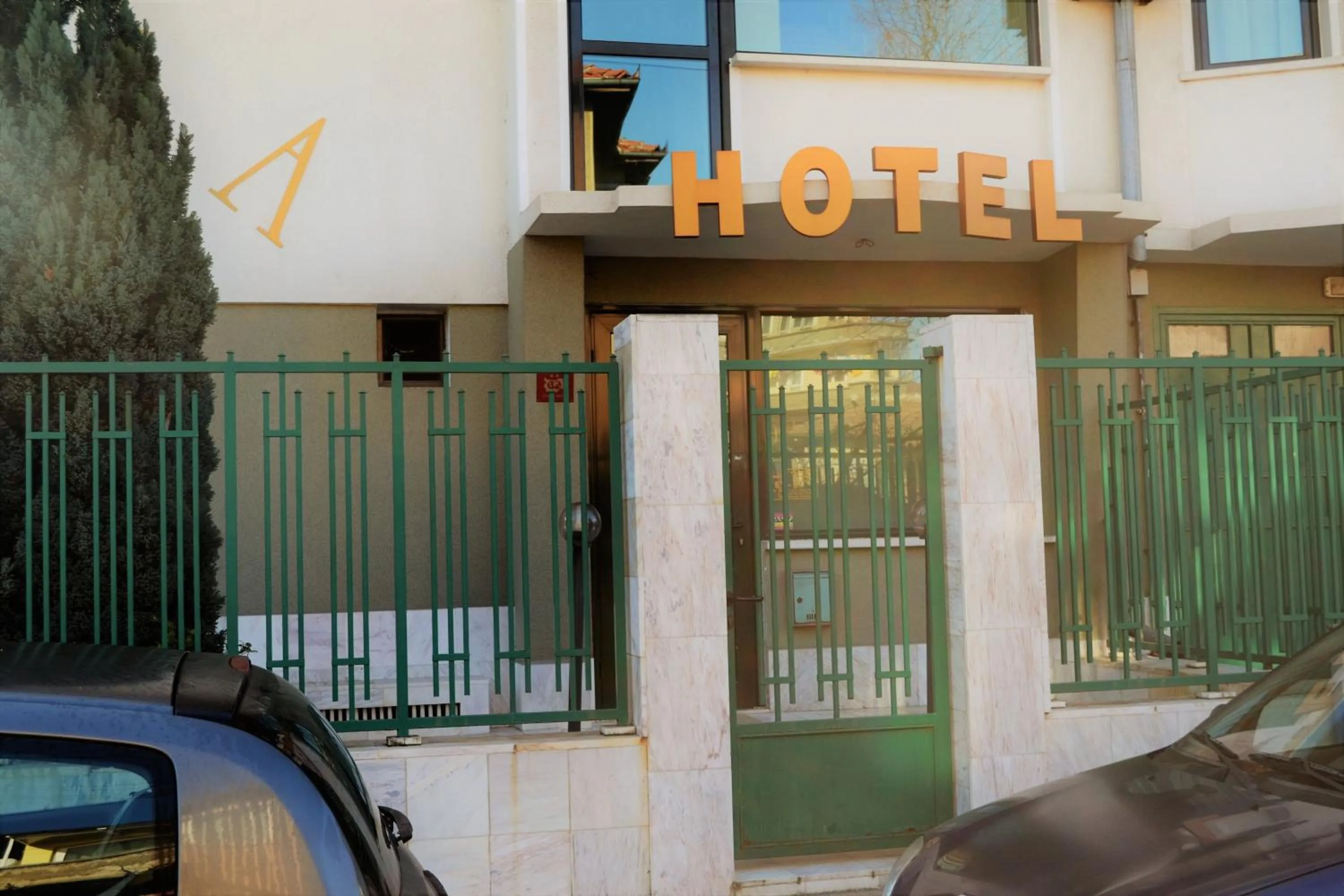 Property building in Hotel Perla