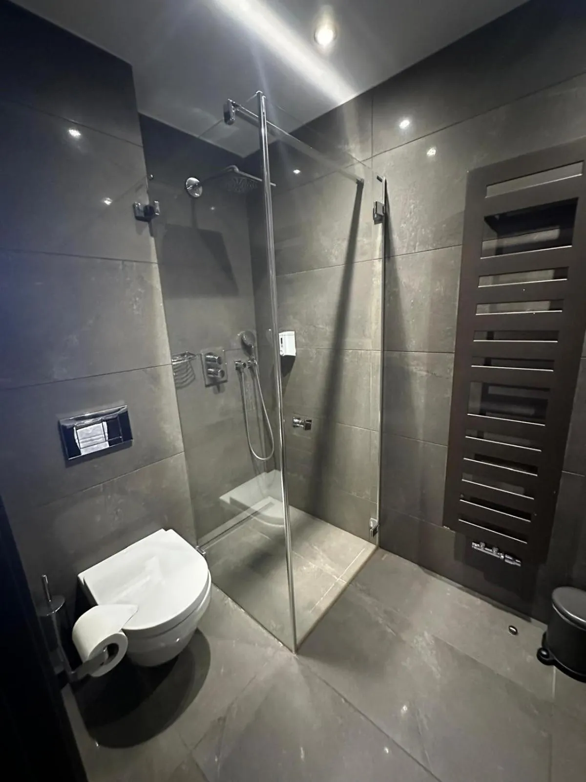 Shower in Hotel Agenda Louise