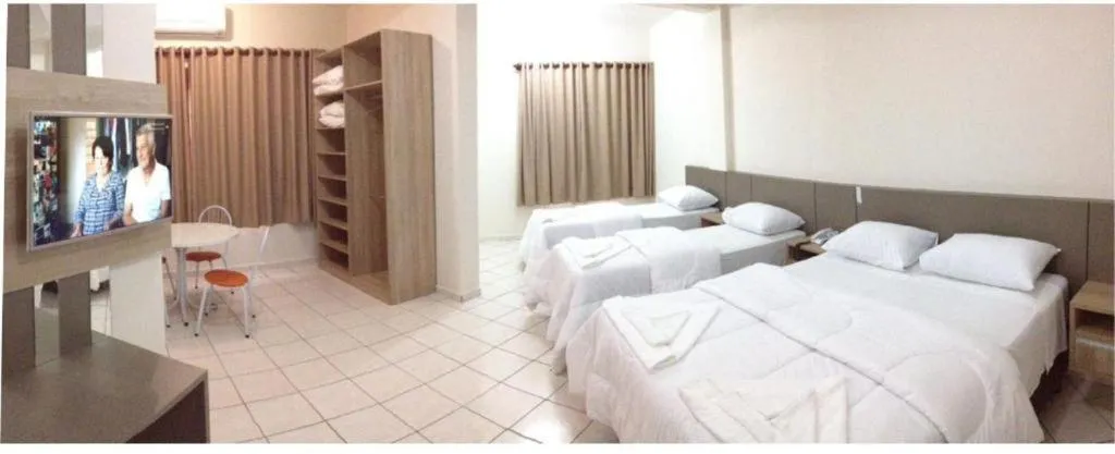 Bed in Termas Park Hotel