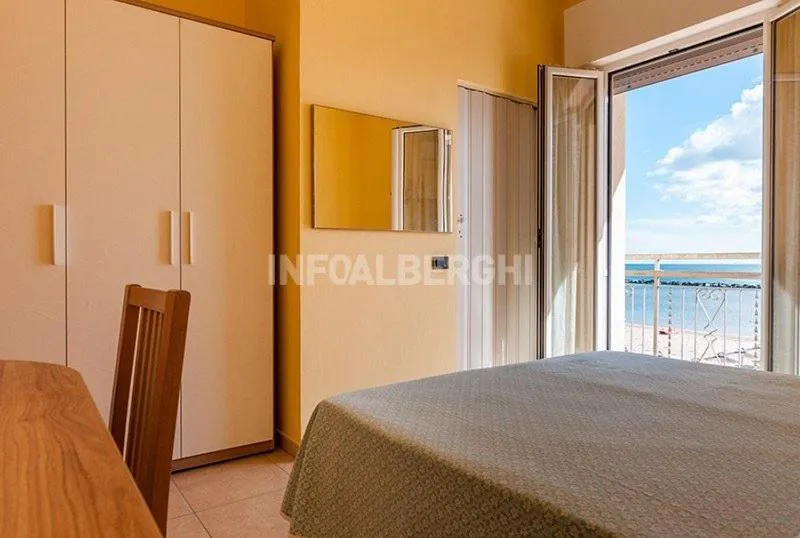 Bed in Hotel Villa Aurora