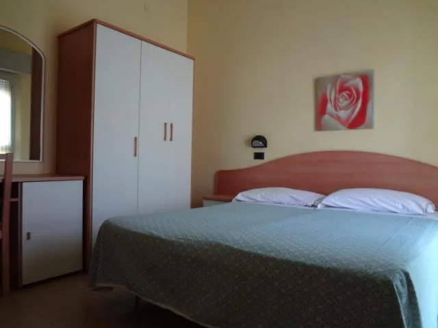 Bedroom, Bed in Hotel Villa Aurora