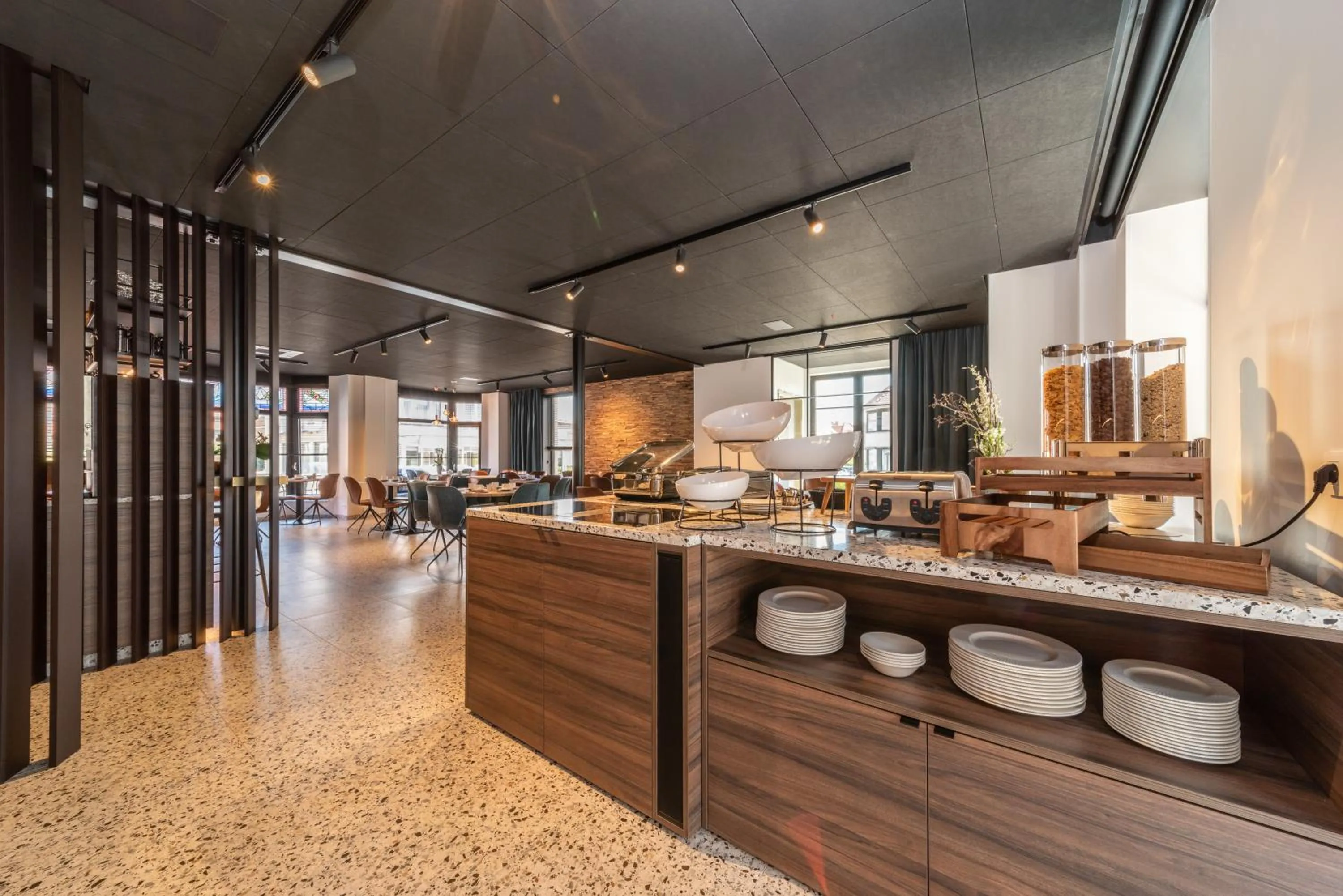 Buffet breakfast in Hotel Cajou