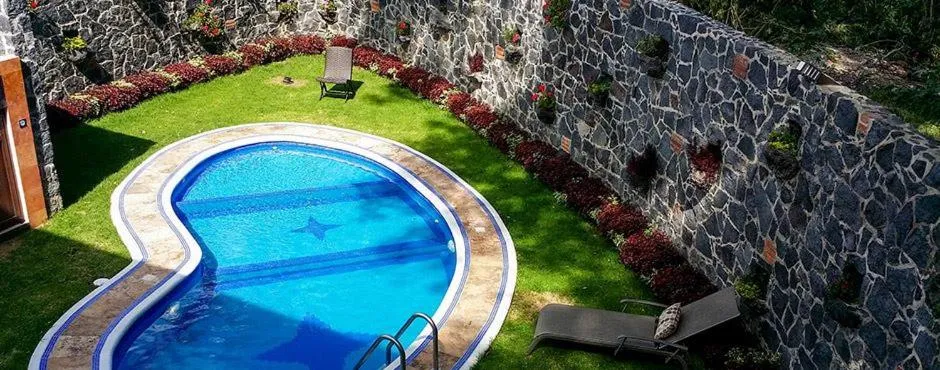 Swimming pool in Soleil Inn Atlixco