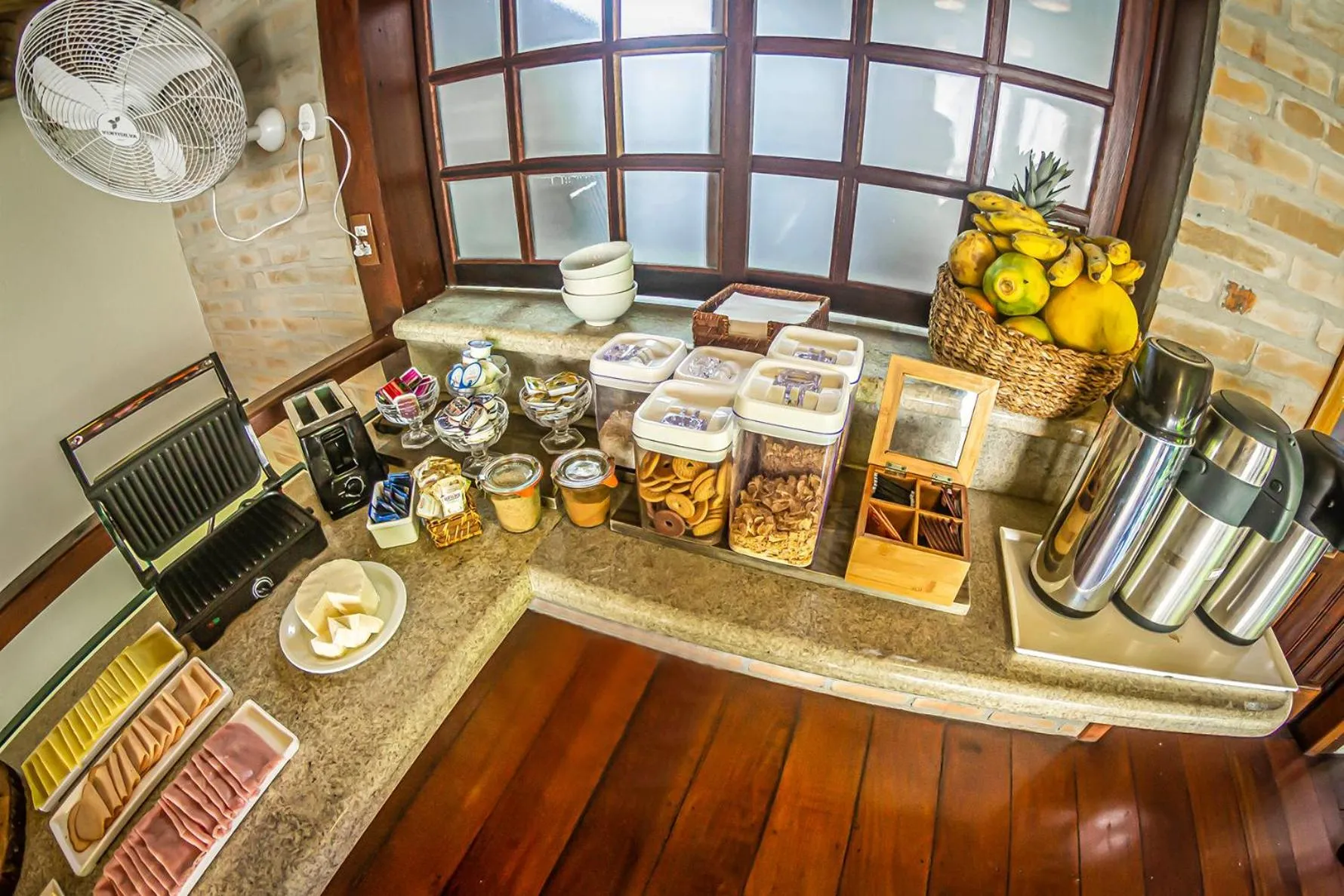 Breakfast in Pousada Ipê