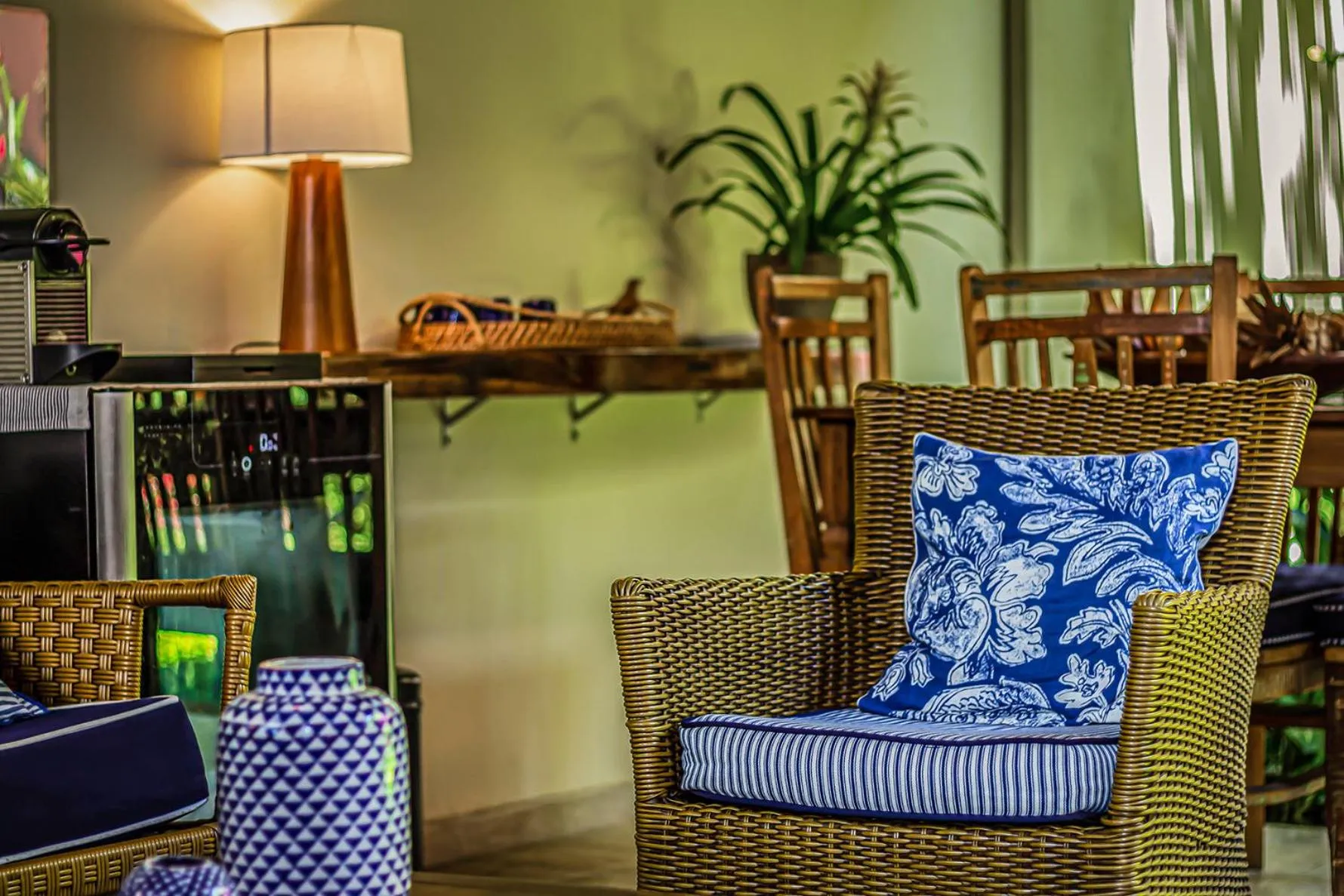 Living room in Pousada Ipê