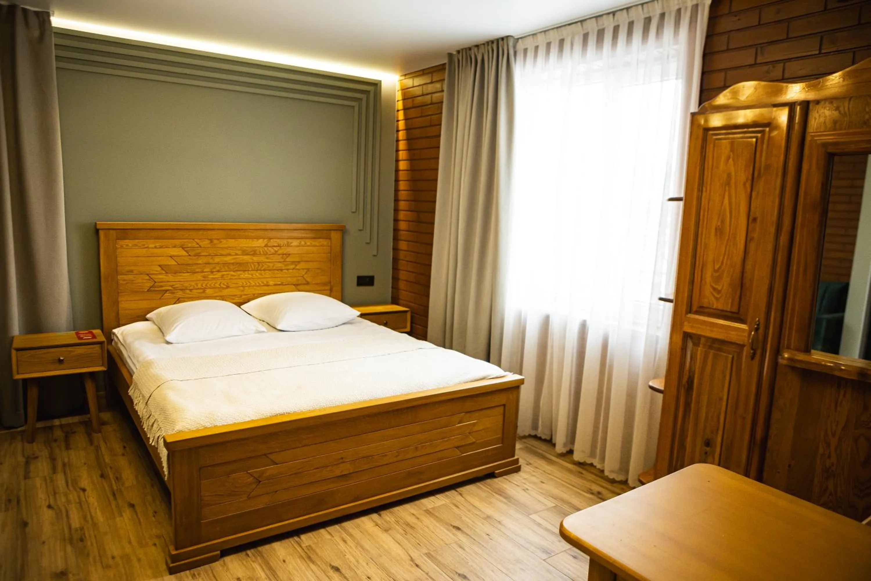 Bed in Zatyshok nad Prutom