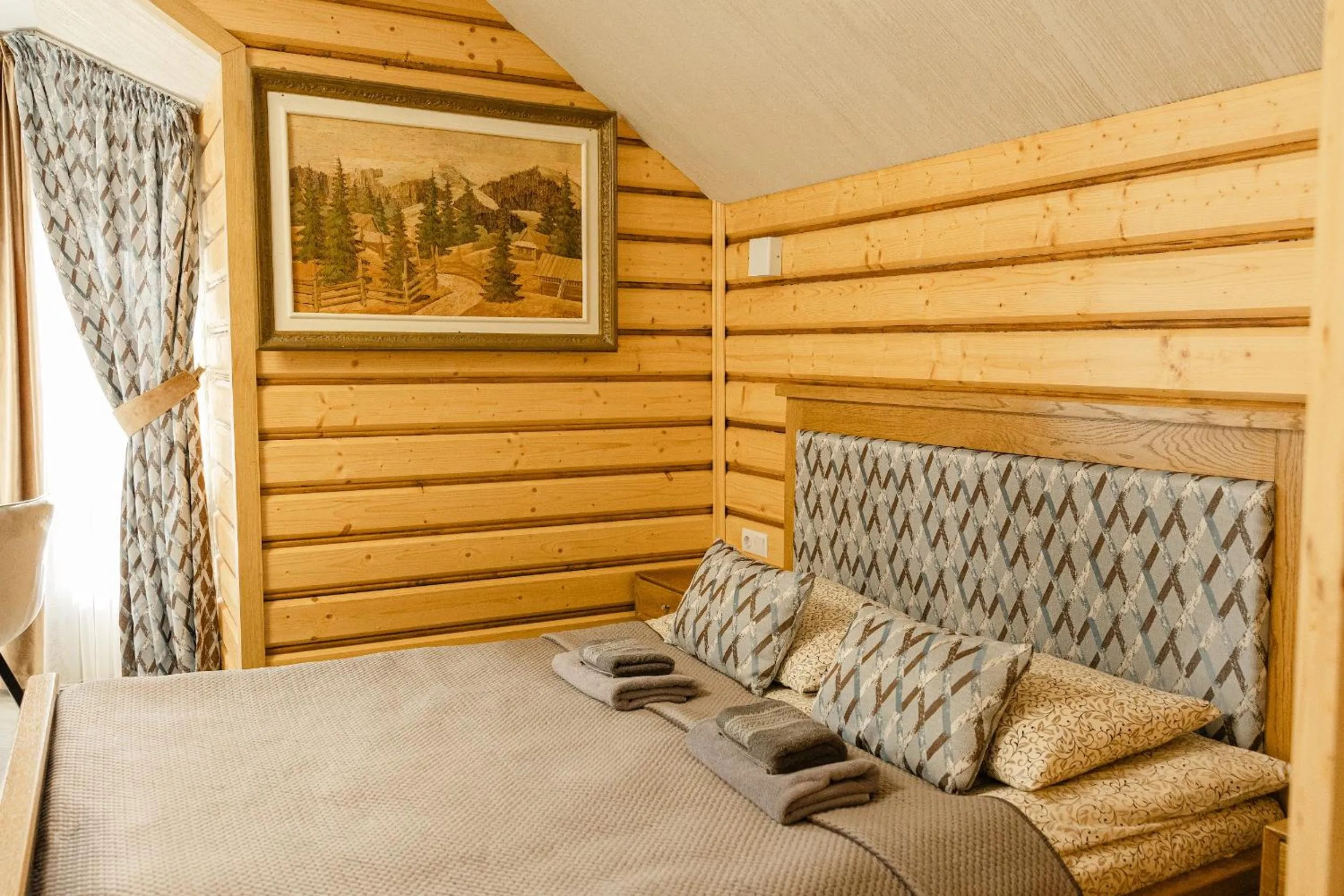 Bedroom in Zatyshok nad Prutom