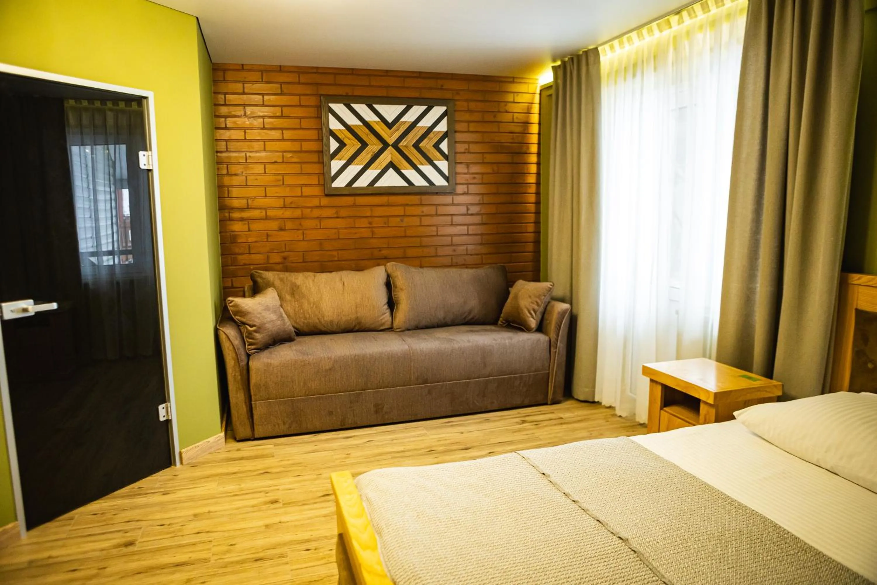 Bed in Zatyshok nad Prutom