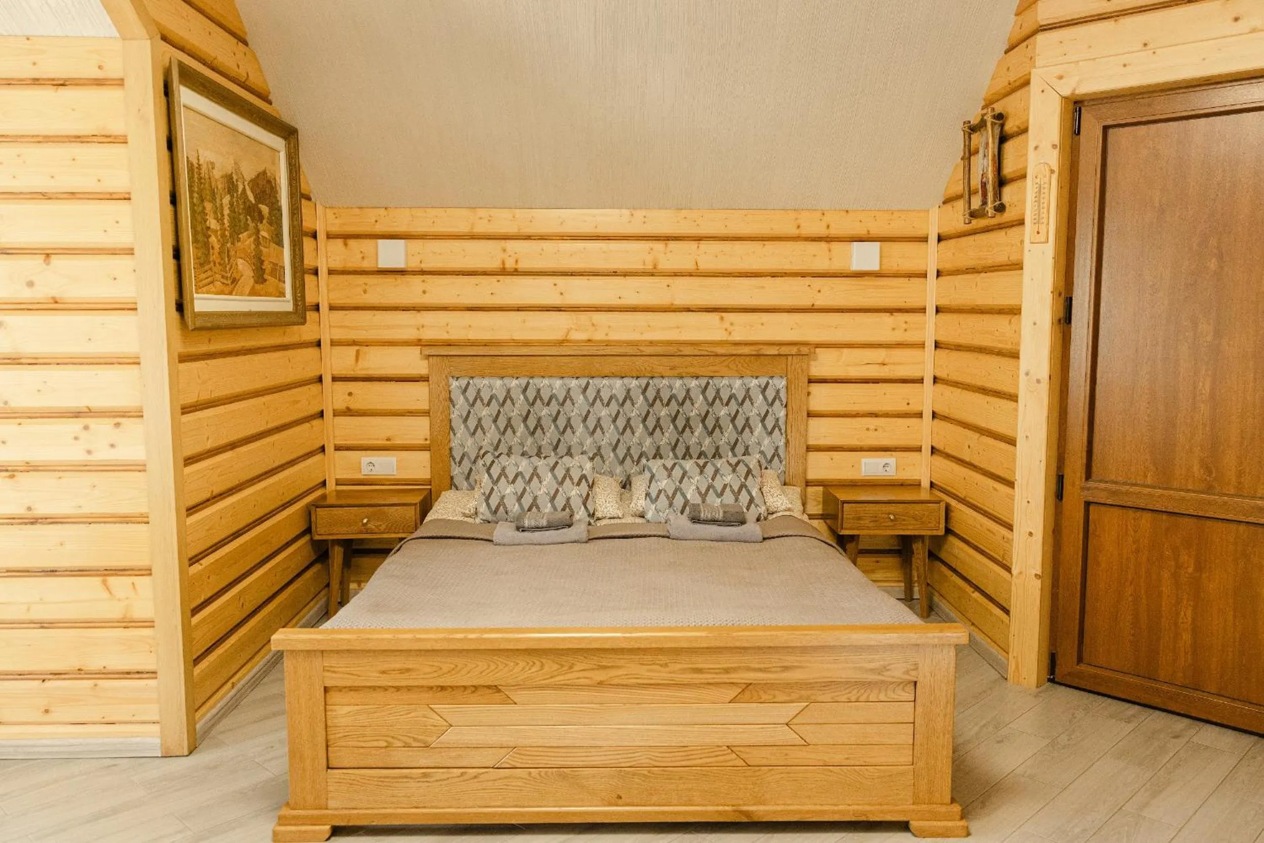 Bed in Zatyshok nad Prutom