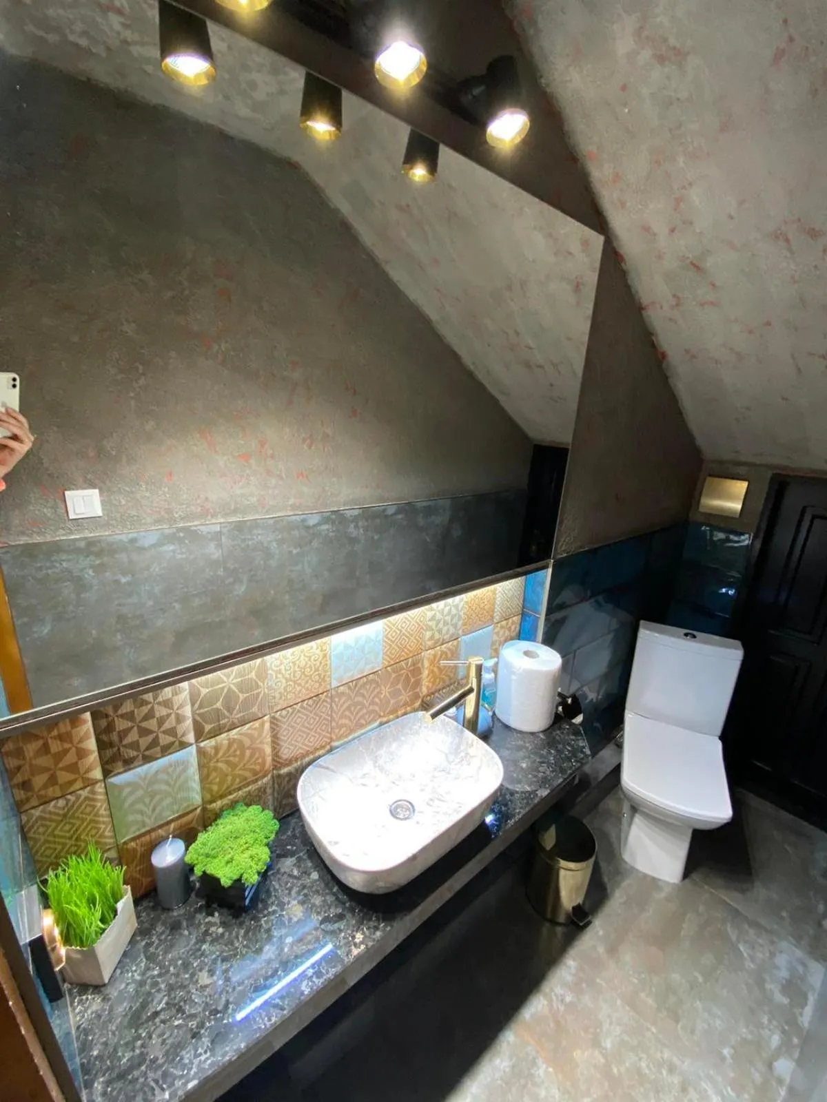 Bathroom in Zatyshok nad Prutom