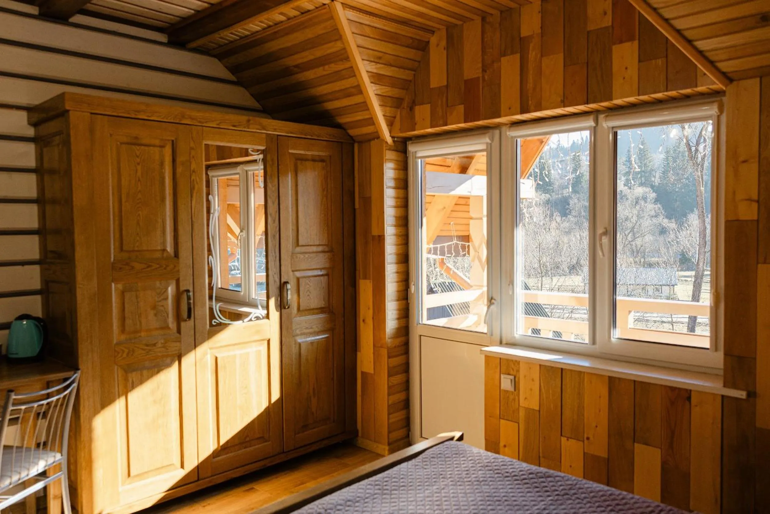 Property building in Zatyshok nad Prutom