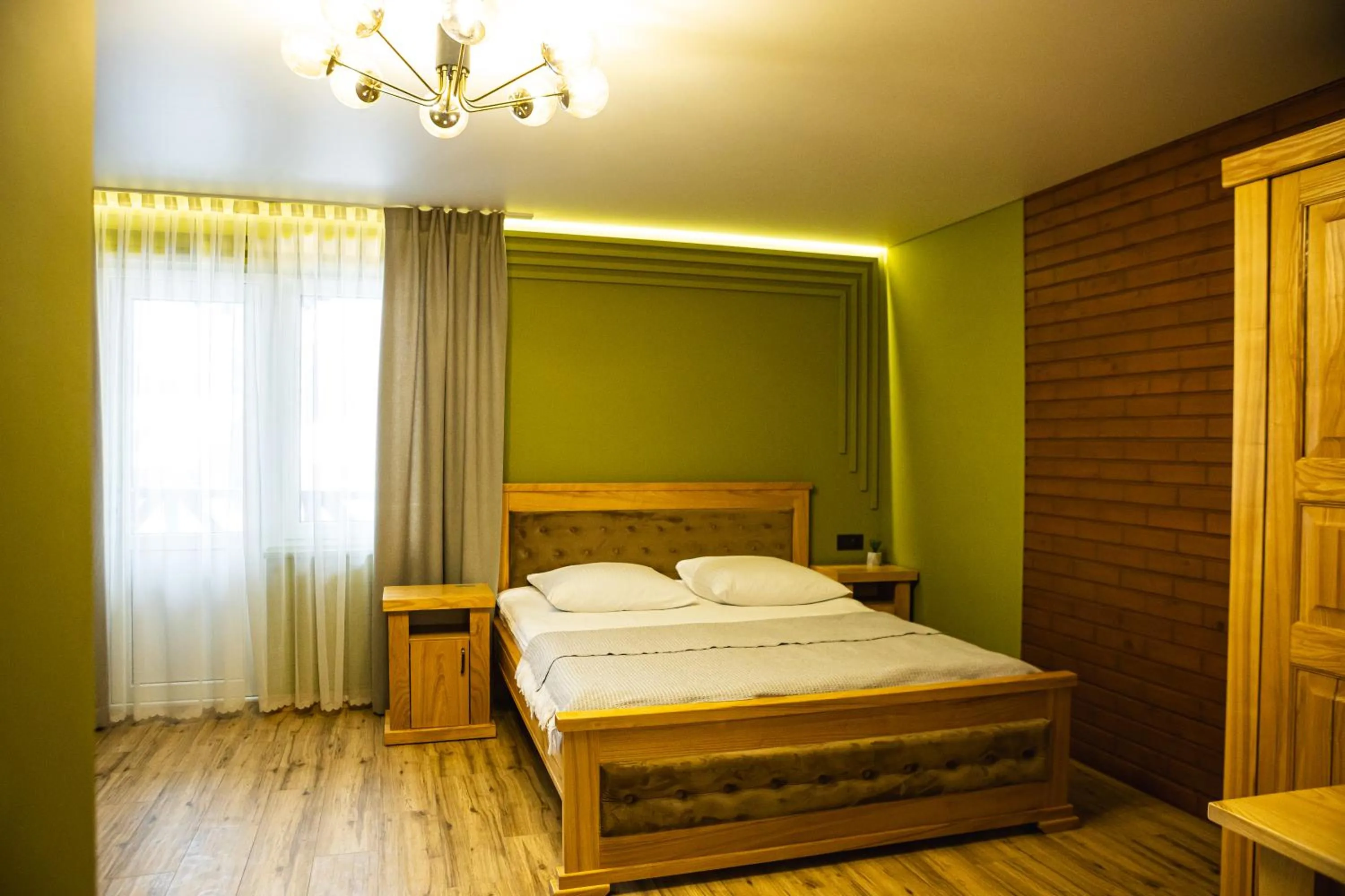 Bed in Zatyshok nad Prutom