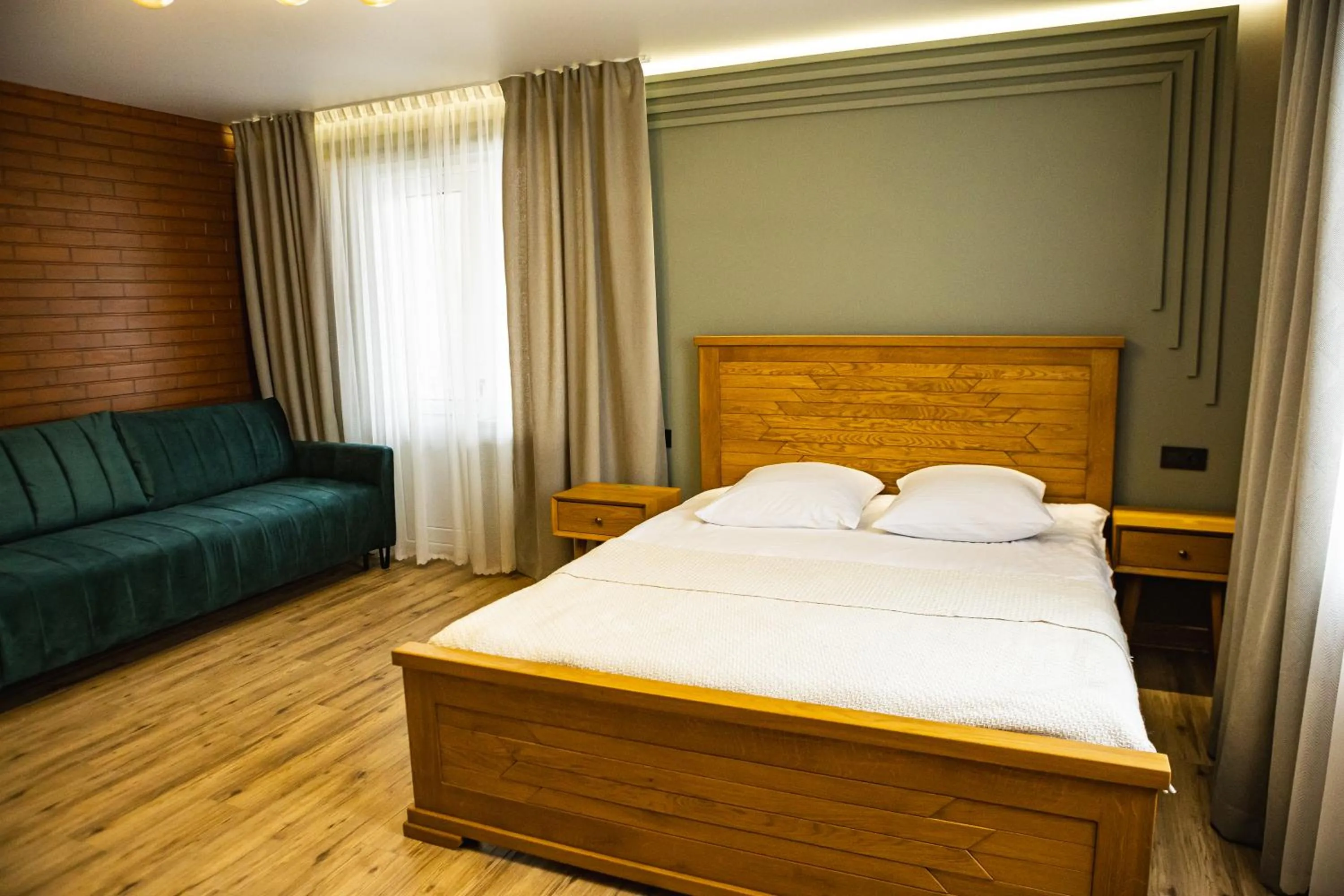 Bed in Zatyshok nad Prutom