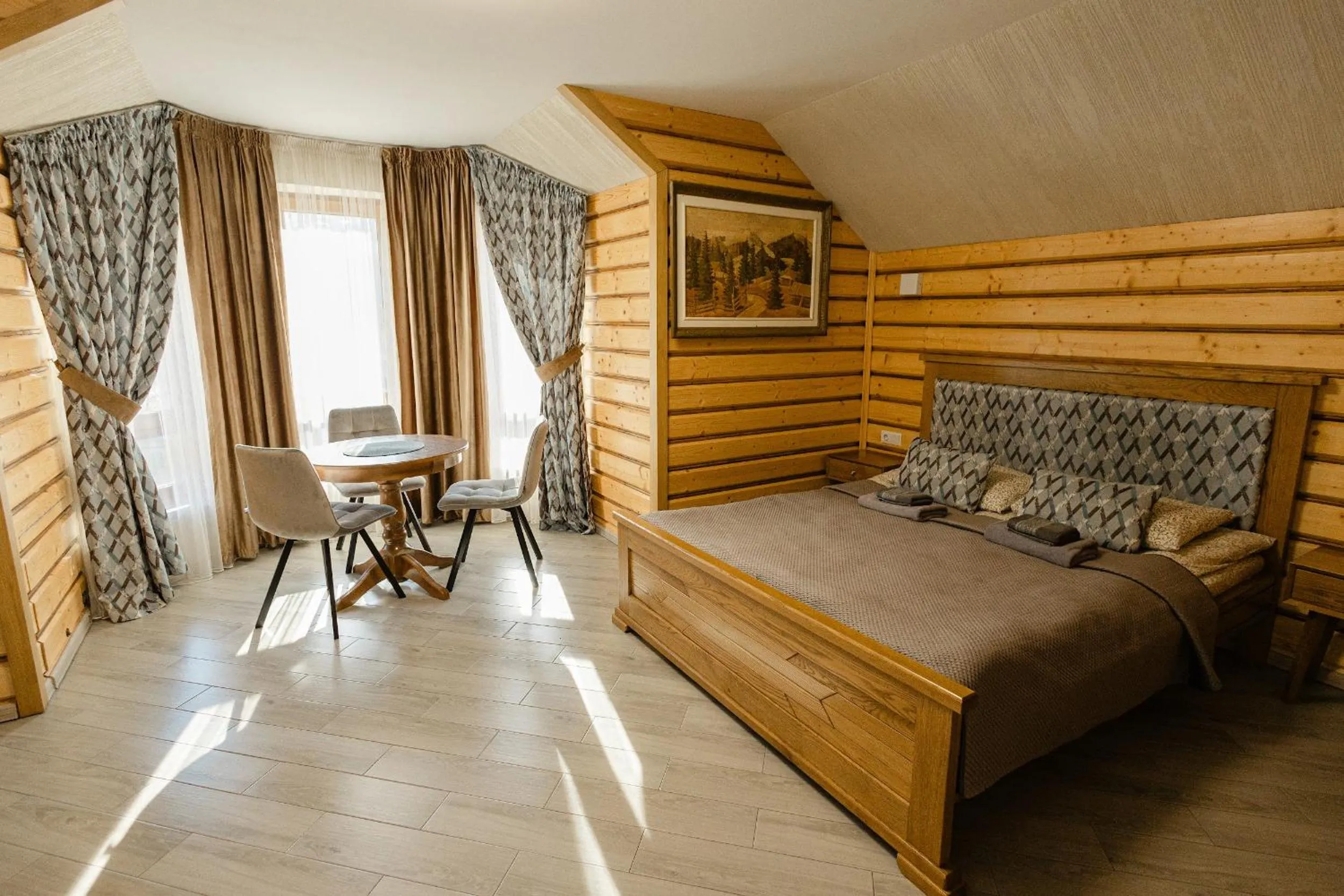 Bed in Zatyshok nad Prutom