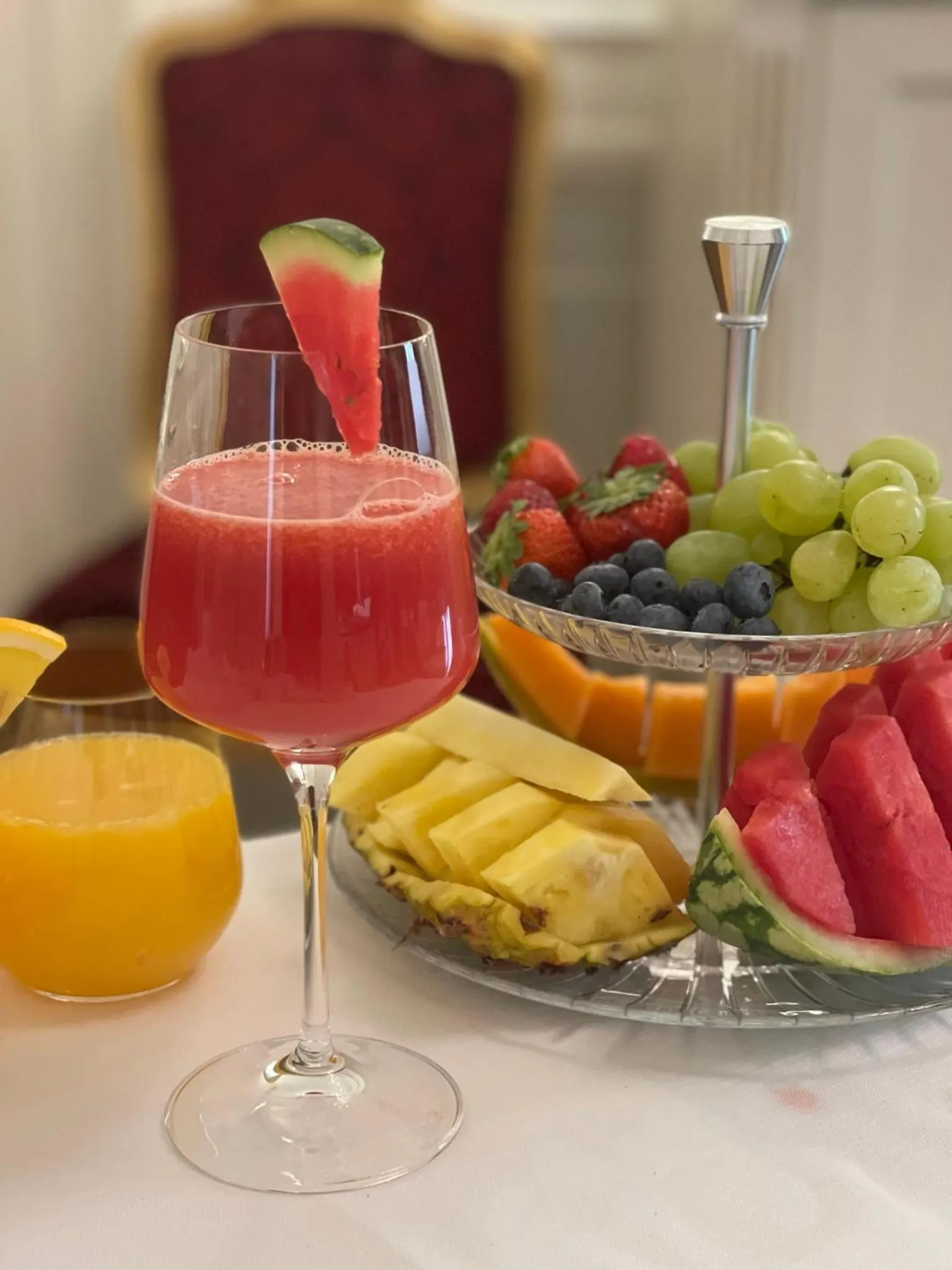 Food and drinks in Palazzo Monga Boutique Guesthouse