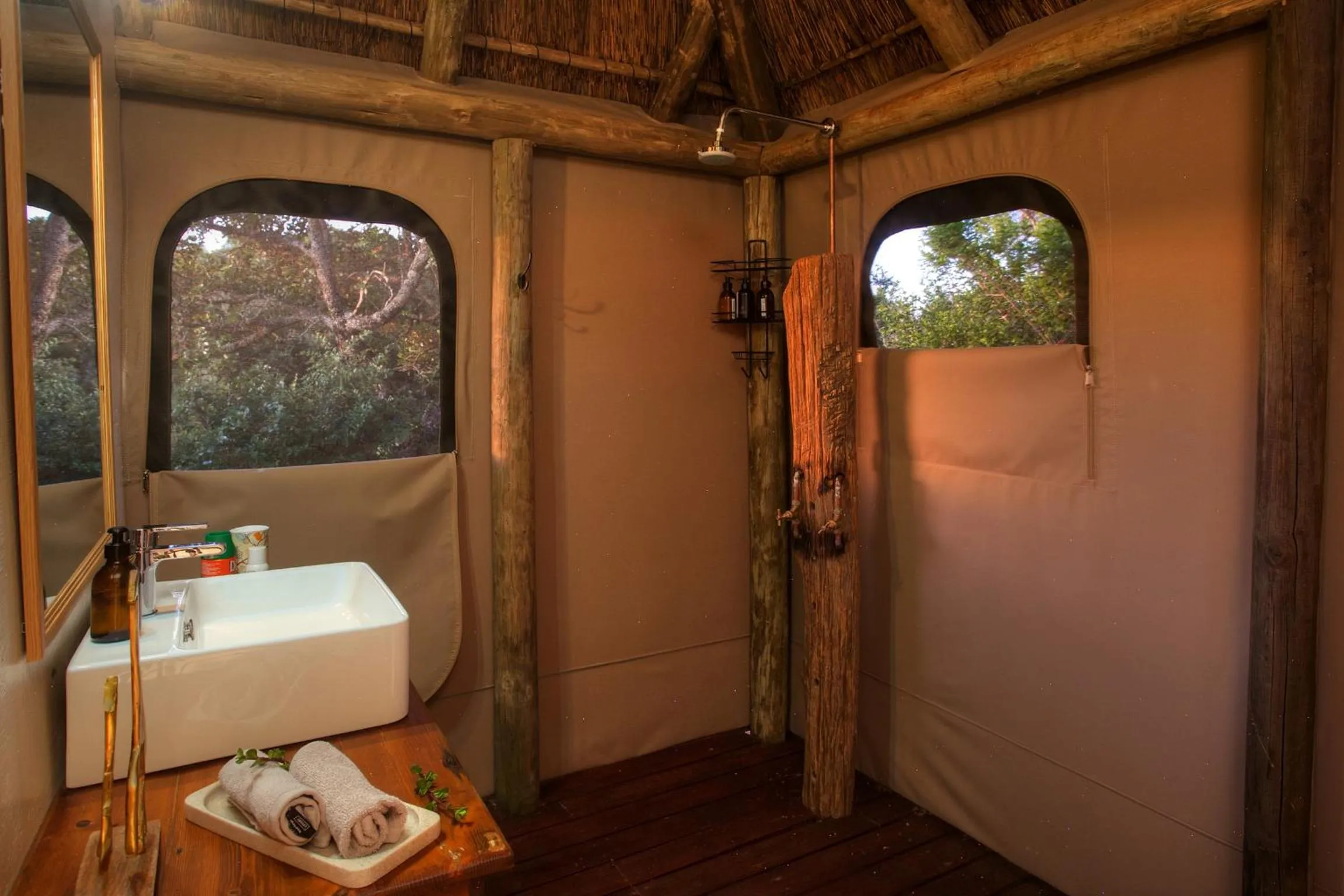 Bathroom in Addo Elephant Safari Lodge - Bellevue Forest Reserve